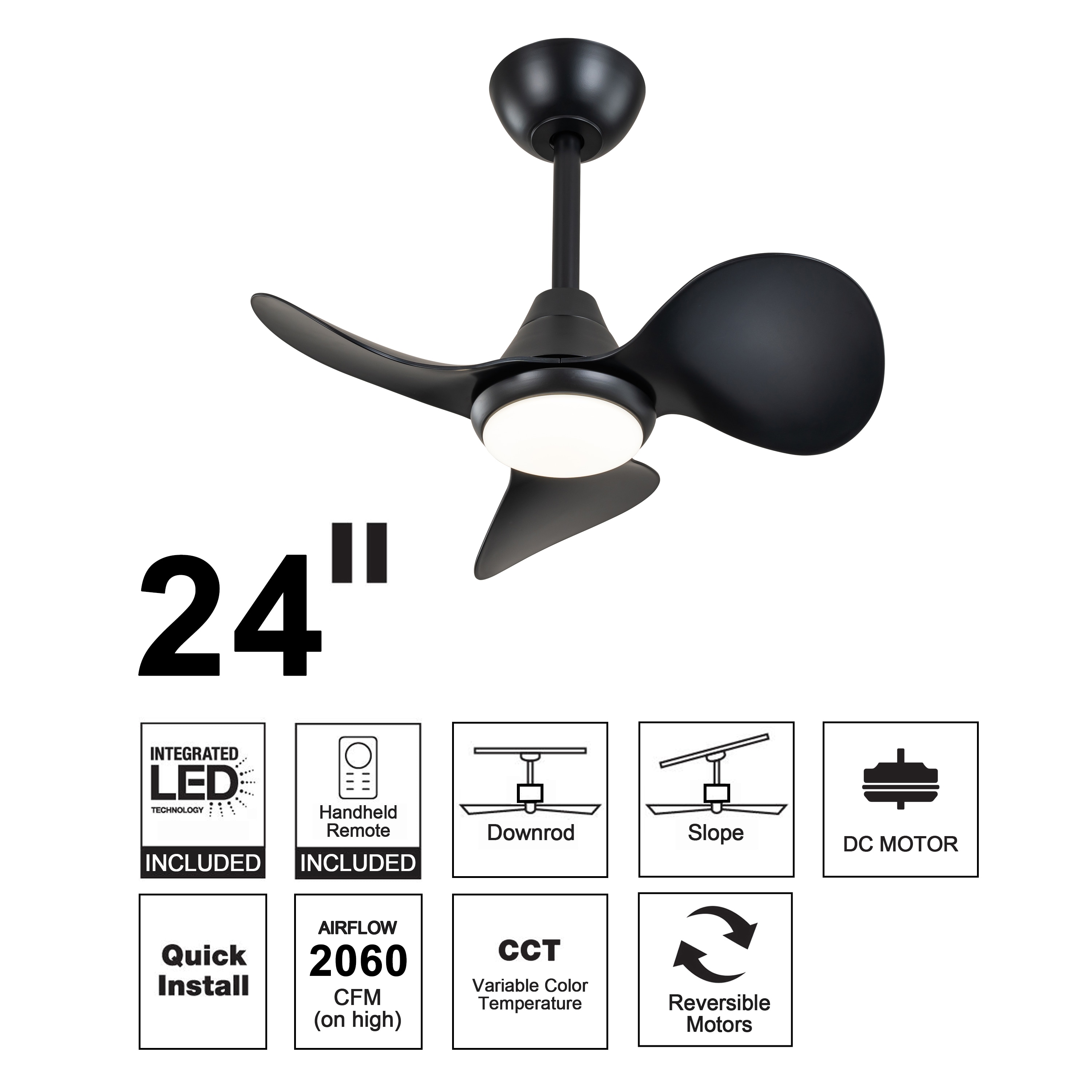 C Cattleya LCA2435-CF Ceiling-Fans - View #2