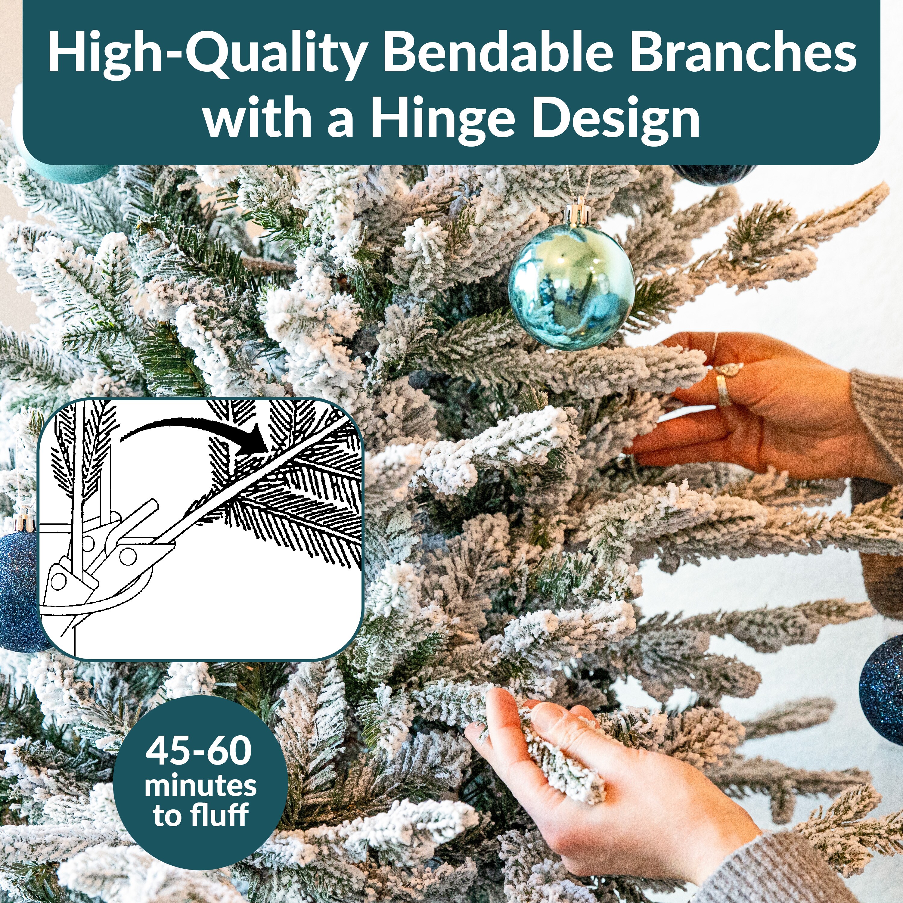 Sunnydaze Decor LSR-0171 Artificial-Christmas-Trees - View #7