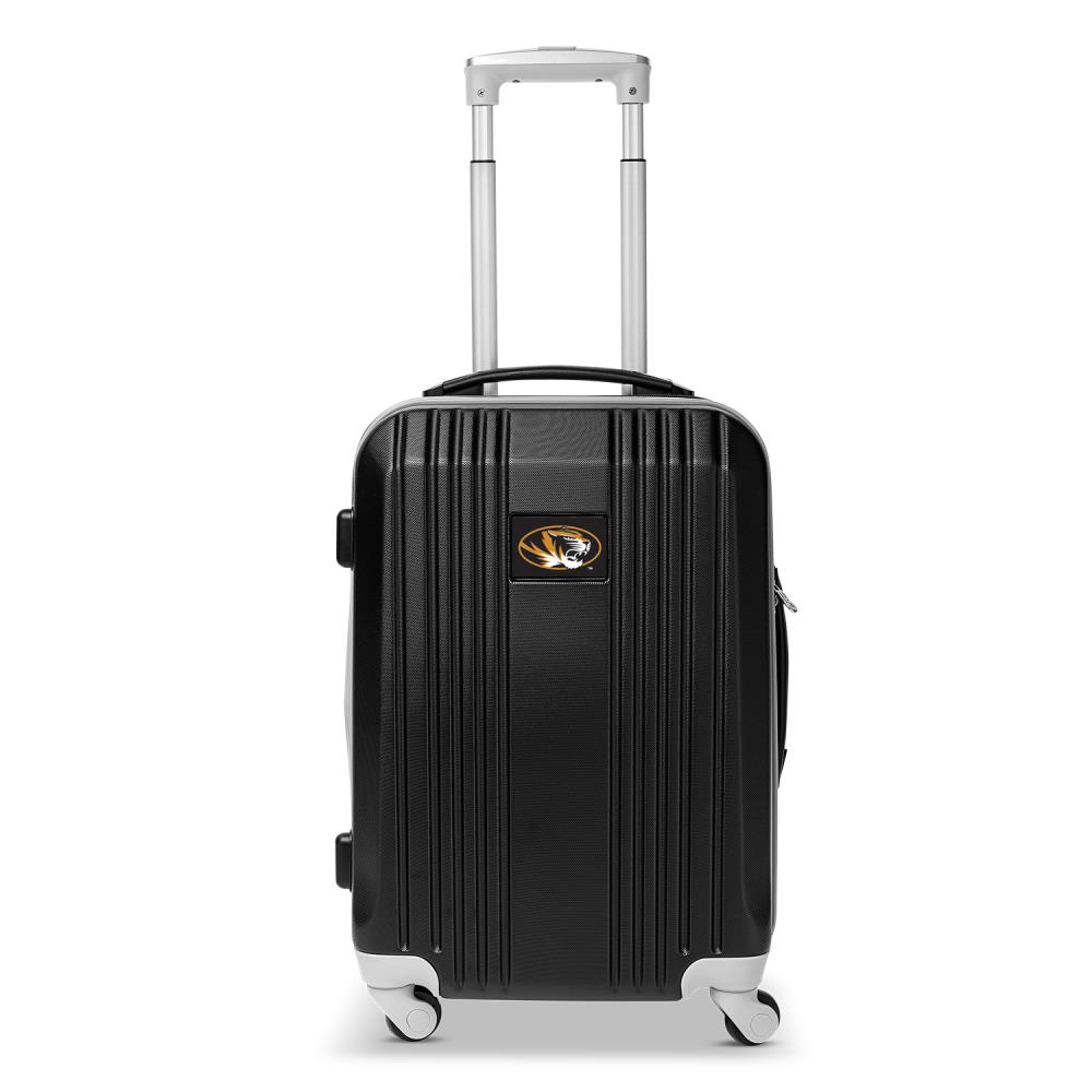 Mojo Licensing CLMOL208_BLACK NCAA Missouri Tigers 23.25 x 15.5 x 9.75 Black Polycarbonate Hardshell Carry-on Bag (1-Bag)