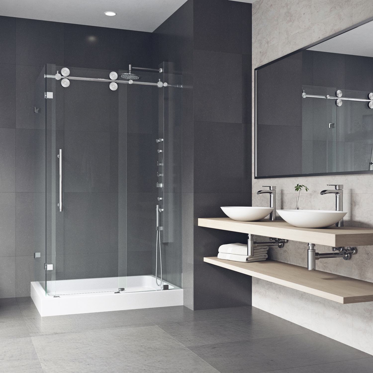 VIGO VG6051CHCL48WR Alcove-Shower-Kit - View #5