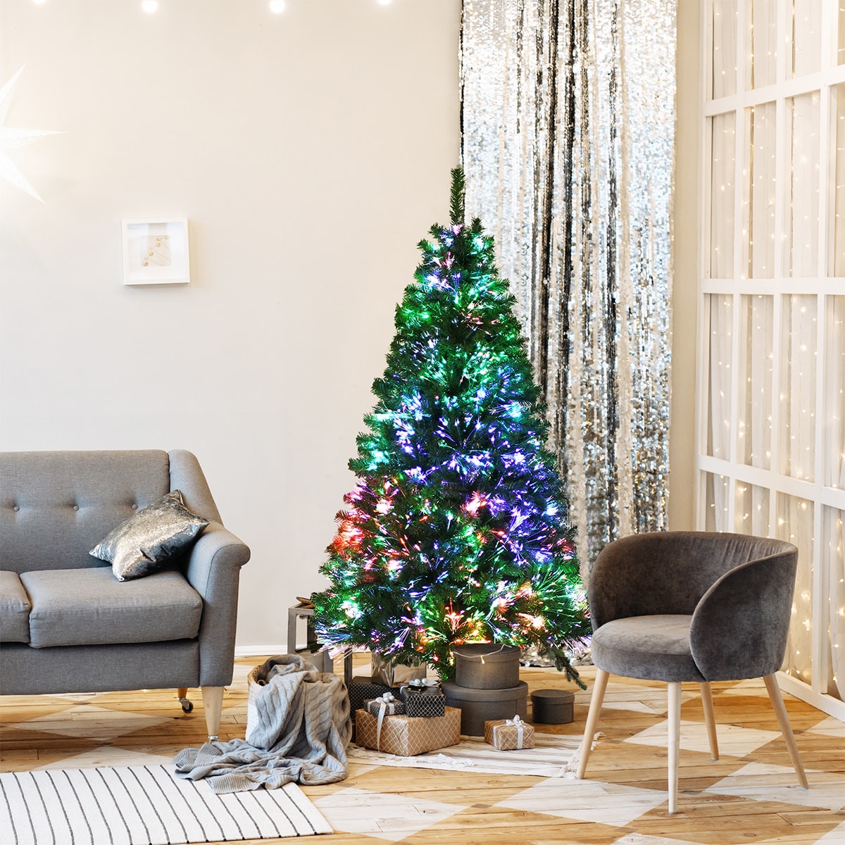 Forclover HYFE-23731US Artificial-Christmas-Trees - View #2