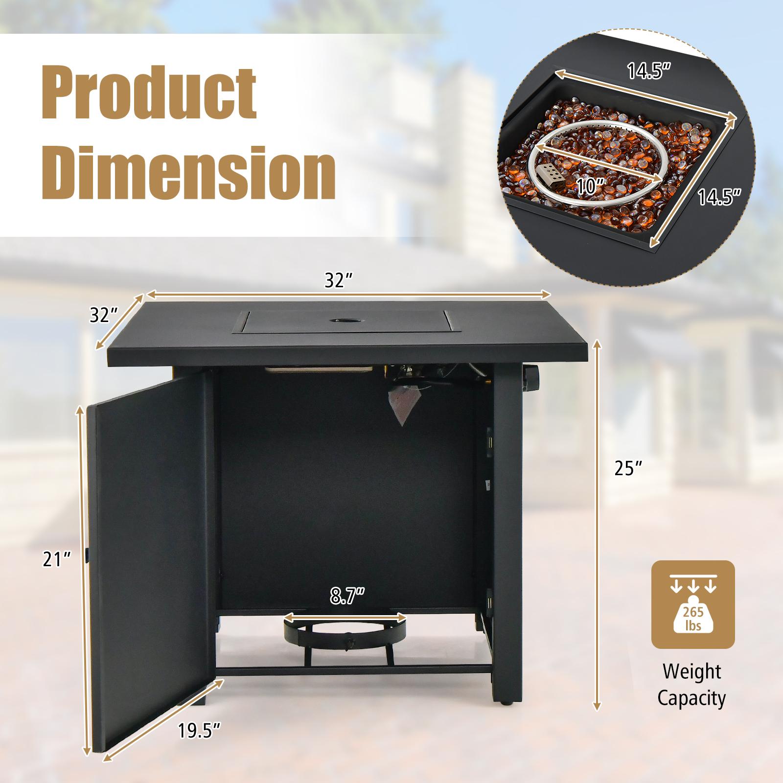 BABOOM BOM-10882-CO Outdoor-Gas-Firepits - View #3
