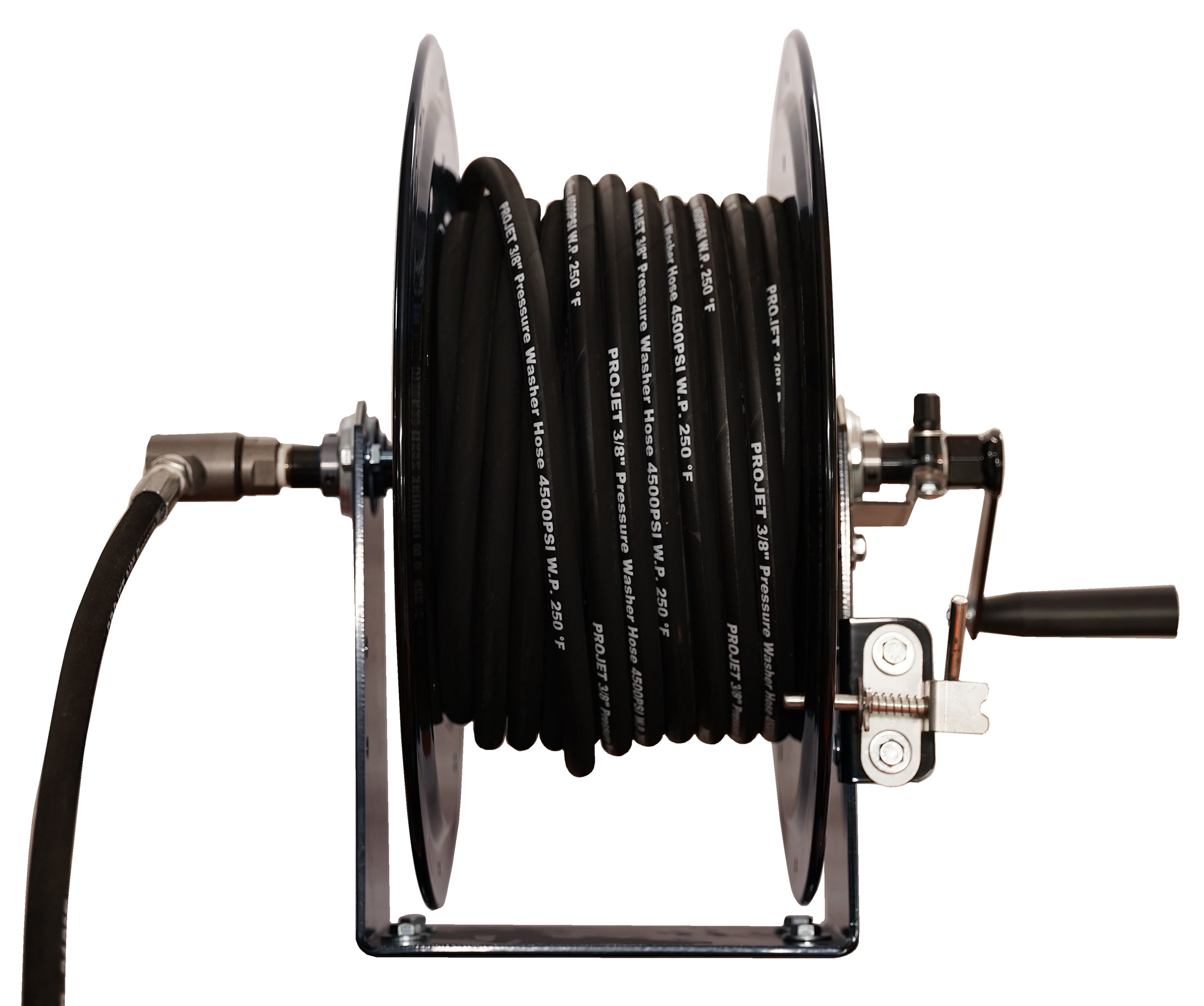 Style Selections Aluminum 125-ft Wall-mount Hose Reel in the Garden Hose  Reels department at