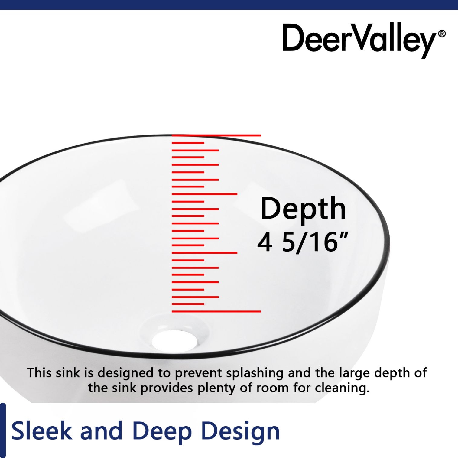DeerValley DV-1V0030 Bath-Sink - View #5