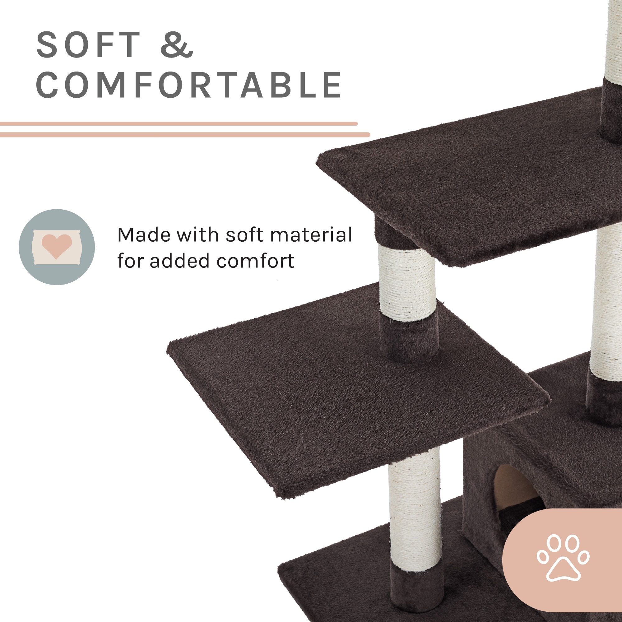 Sam's Pets SP-CT1289BR Cat-Trees - View #11