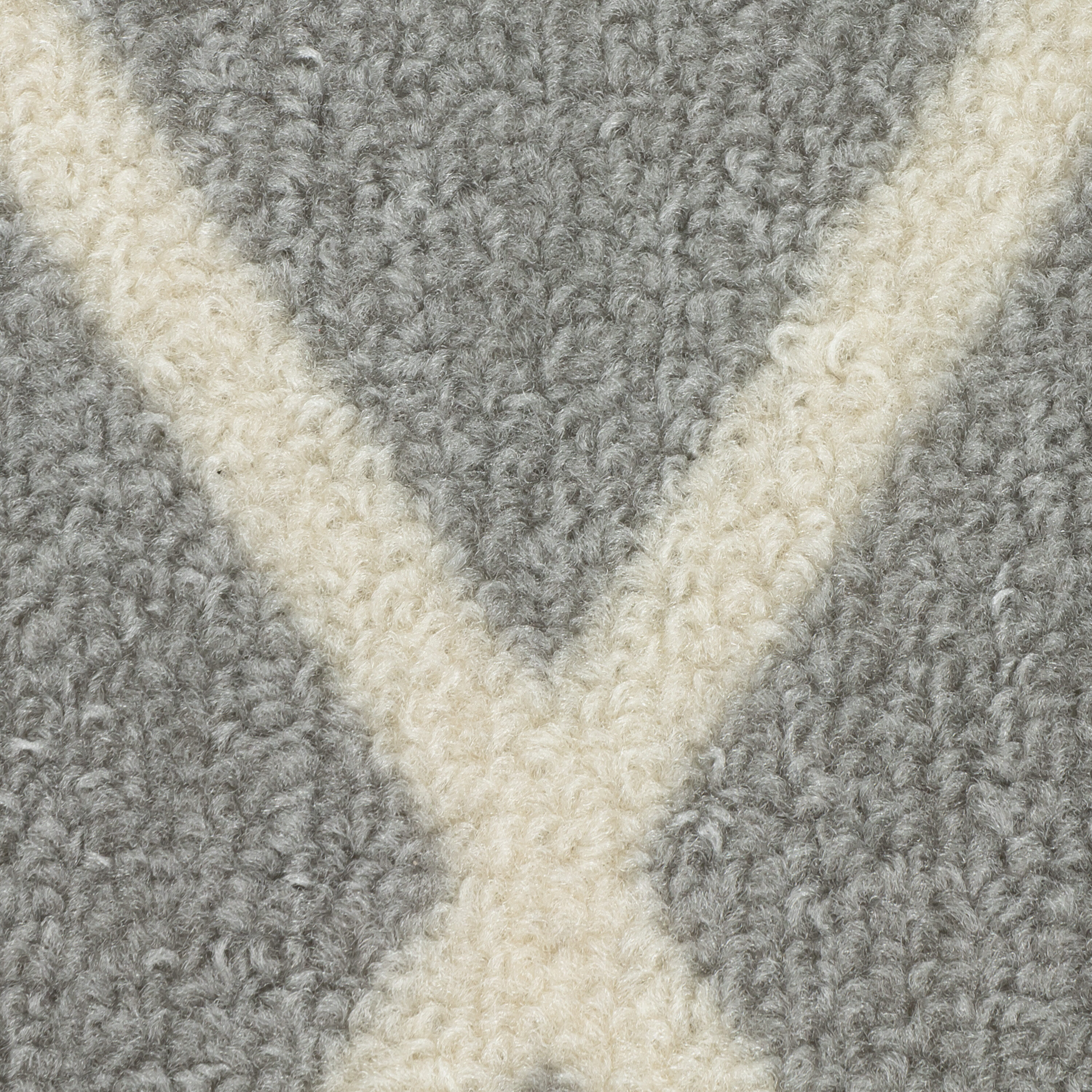 Style Selections 5 X 7 (ft) Gray Indoor Trellis Area Rug In The Rugs ...