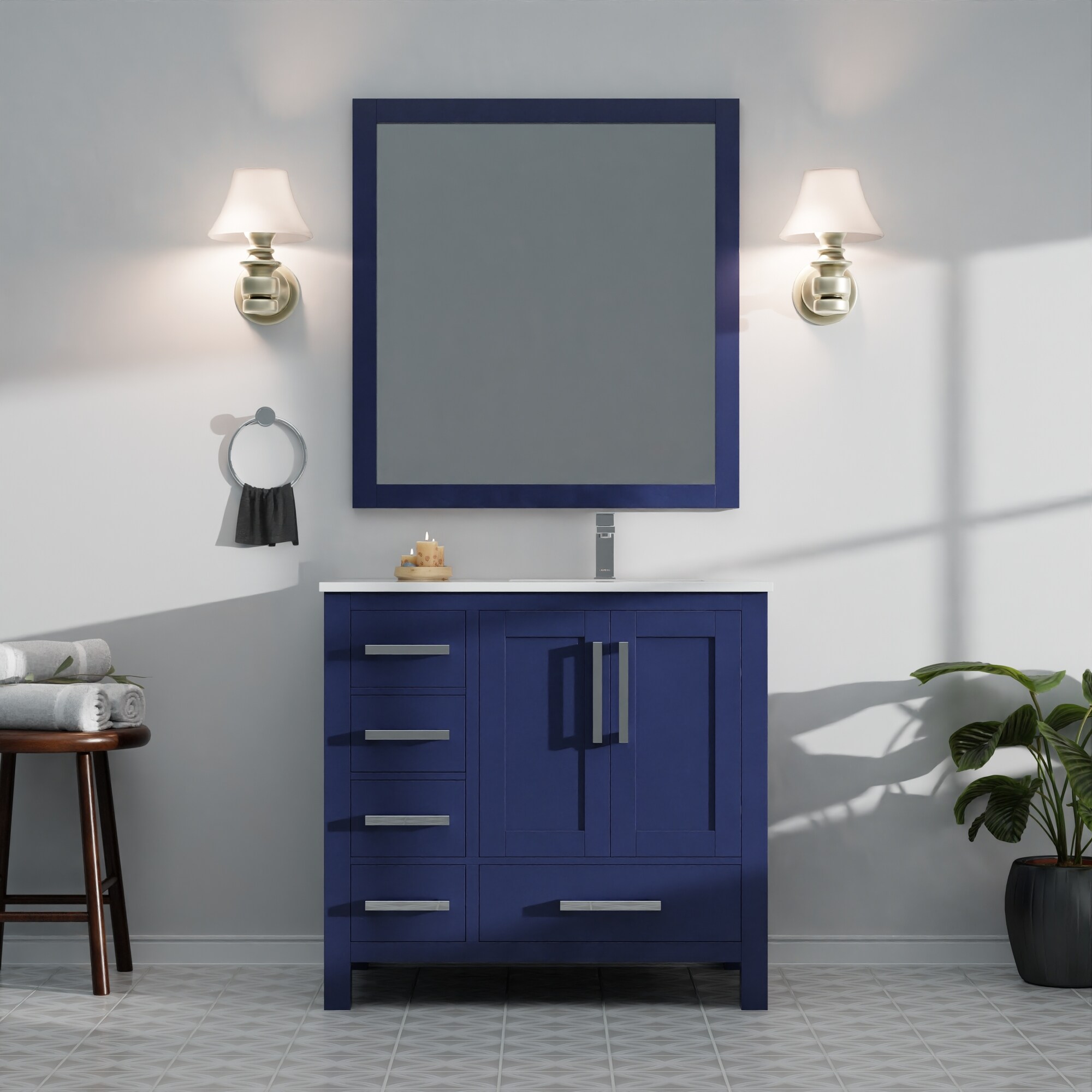 Lexora LVJ36SE311R Bath-Vanity-Combo - View #11