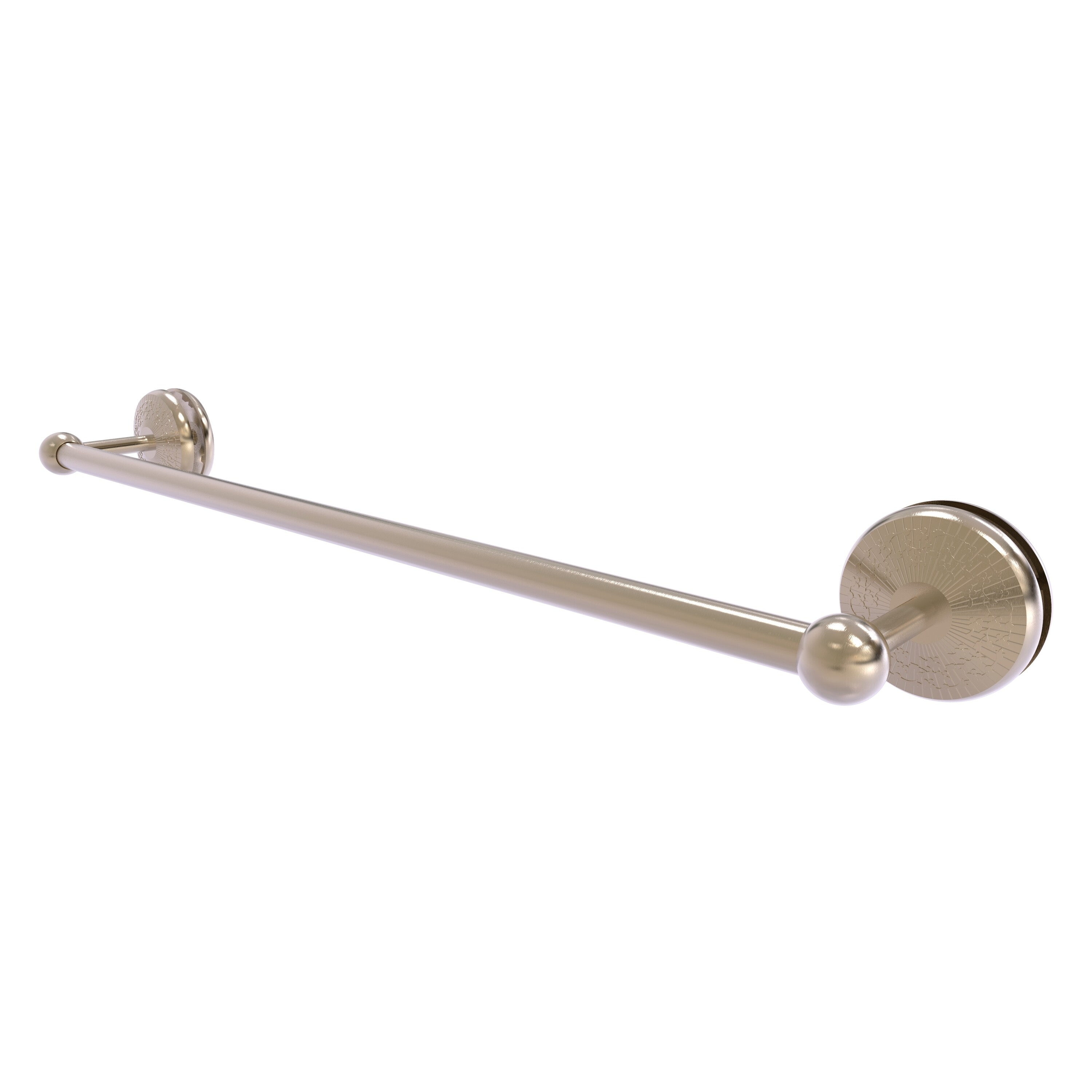 Allied Brass MC-41-SM-24-PEW Monte Carlo 24-in Antique Pewter Wall mount Single Towel Bar