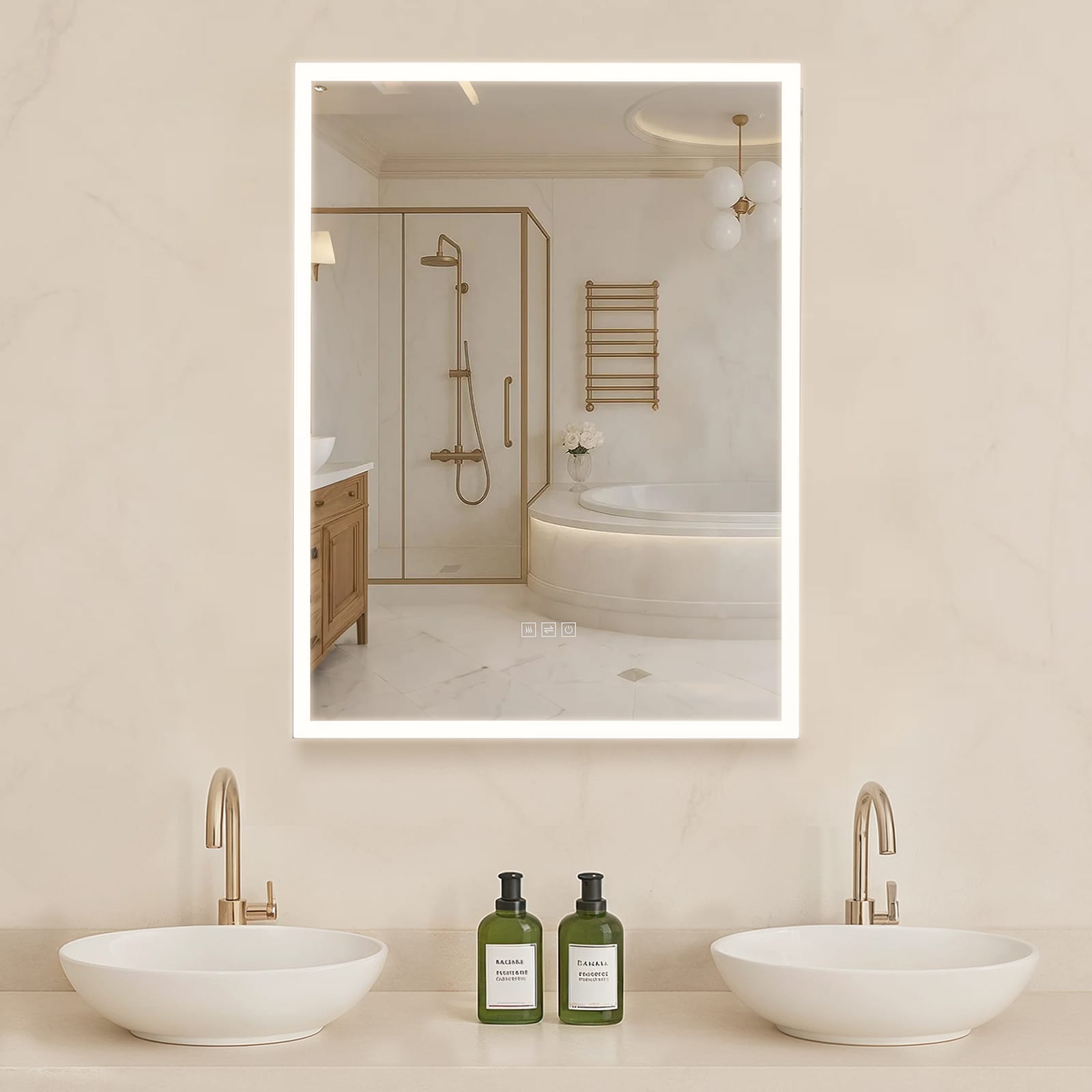 VEVOR LEDJXJJ2432IJR2XO1V1 Bathroom-Wall-Cabinets - View #2