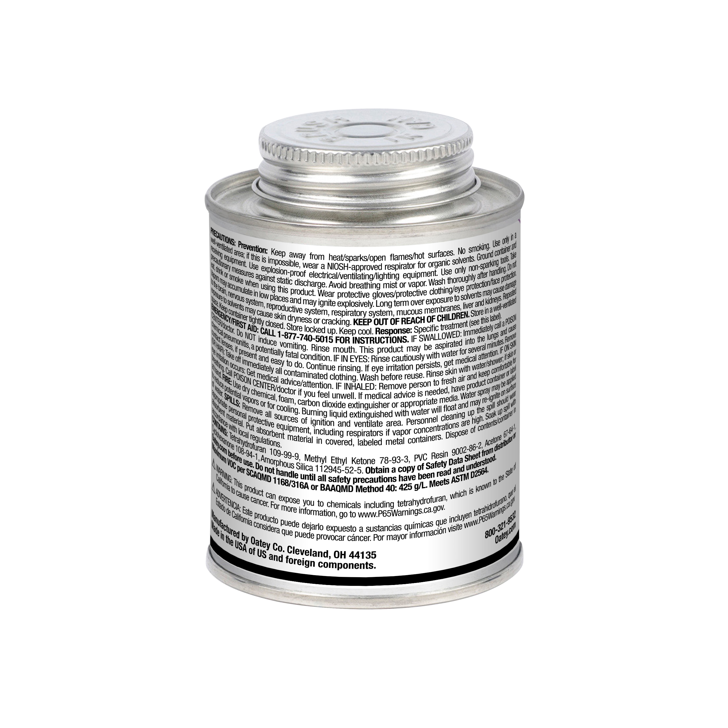 Oatey 31018LV Pipe-Cements-Primers-Cleaners - View #10