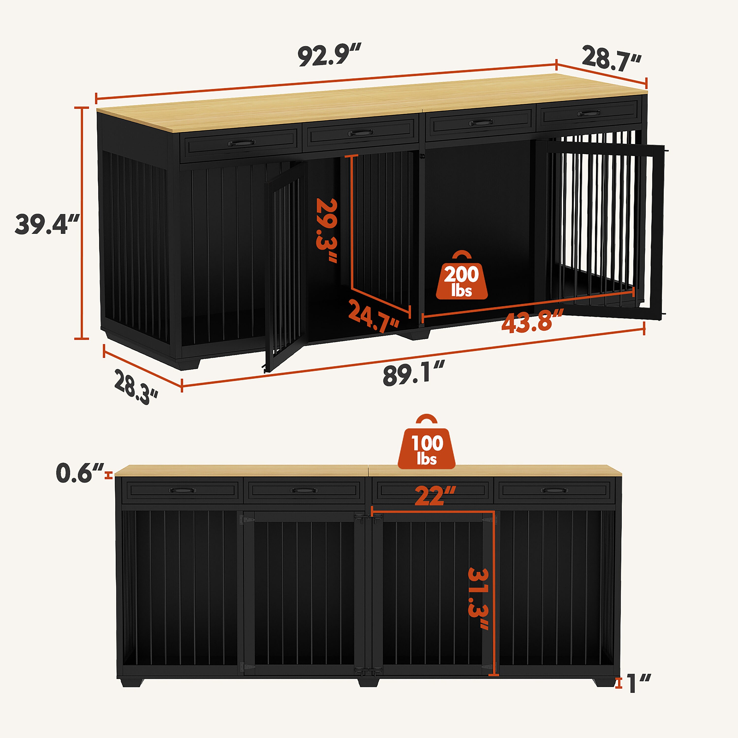MIDHAM KF150163-03+04 Dog-Houses - View #17