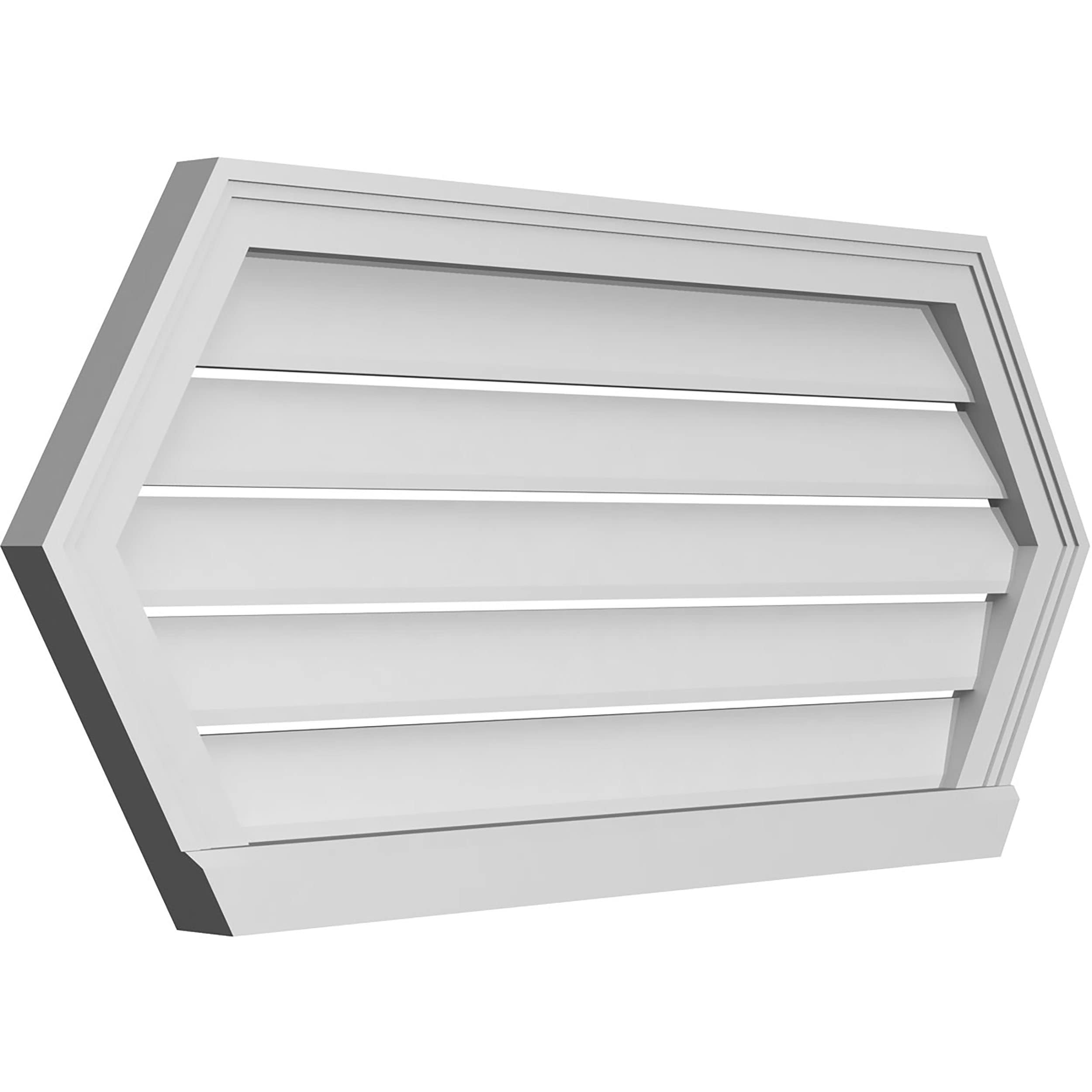 Ekena Millwork GVPHP40X1803SF Gable-Vents - View #2