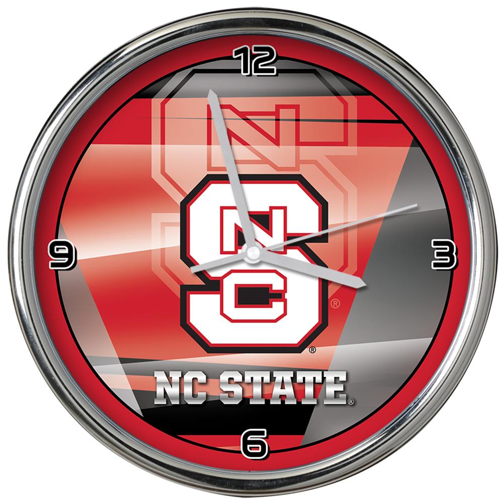 The Memory Company COL-NCS-2655 North Carolina State Wolfpack Analog Round Wall Classic