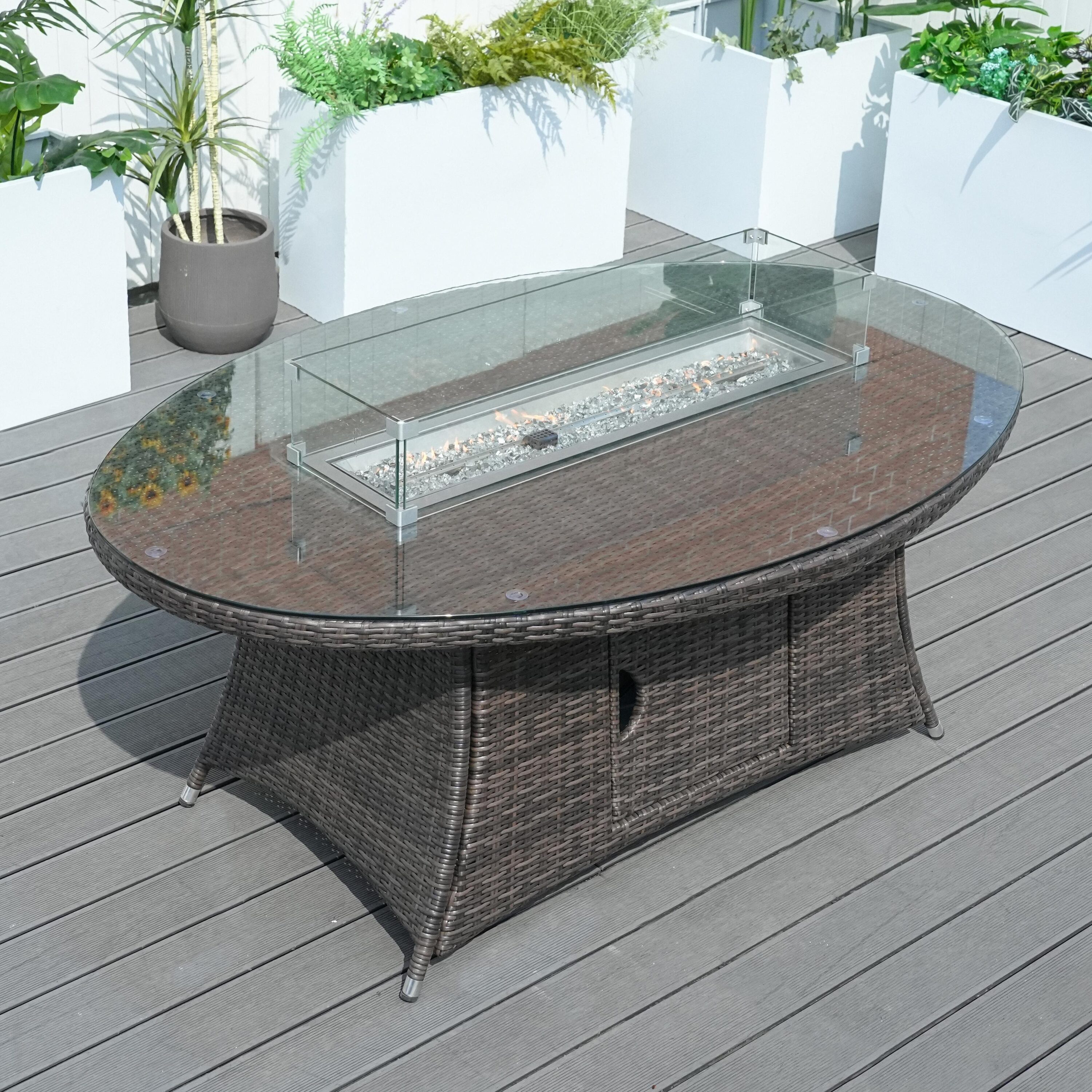 Direct Wicker DWG-1106O-T Outdoor-Gas-Firepits - View #2
