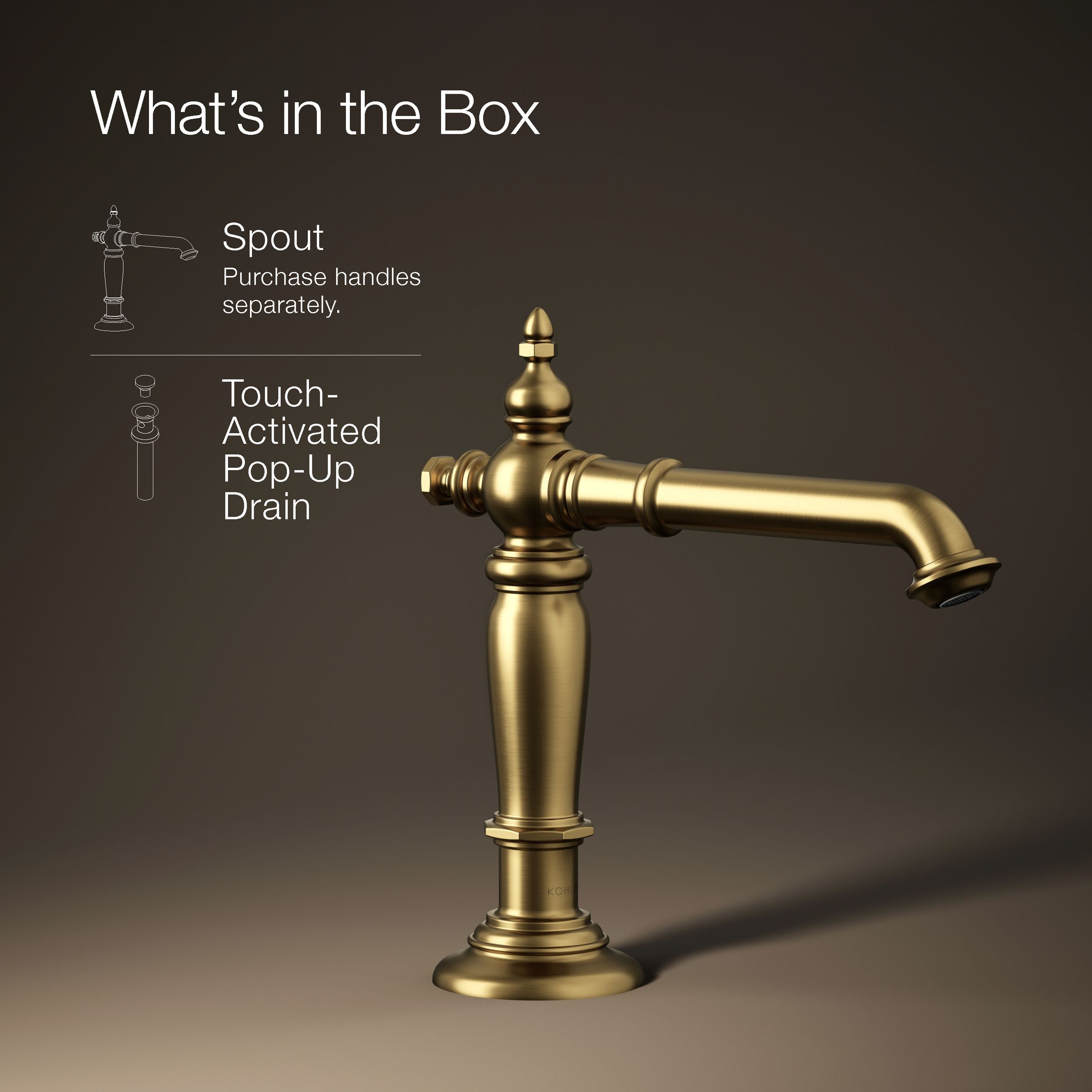 KOHLER K-72760-2MB Lavatory-Faucets - View #13