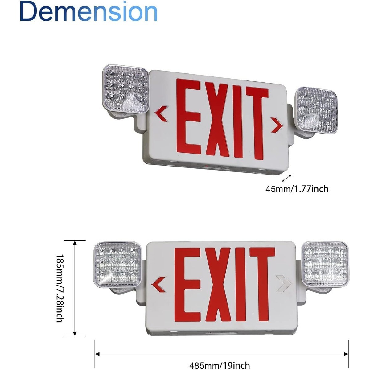 Slagawa LULIN-DAA8C1 Emergency-Exit-Lighting - View #3