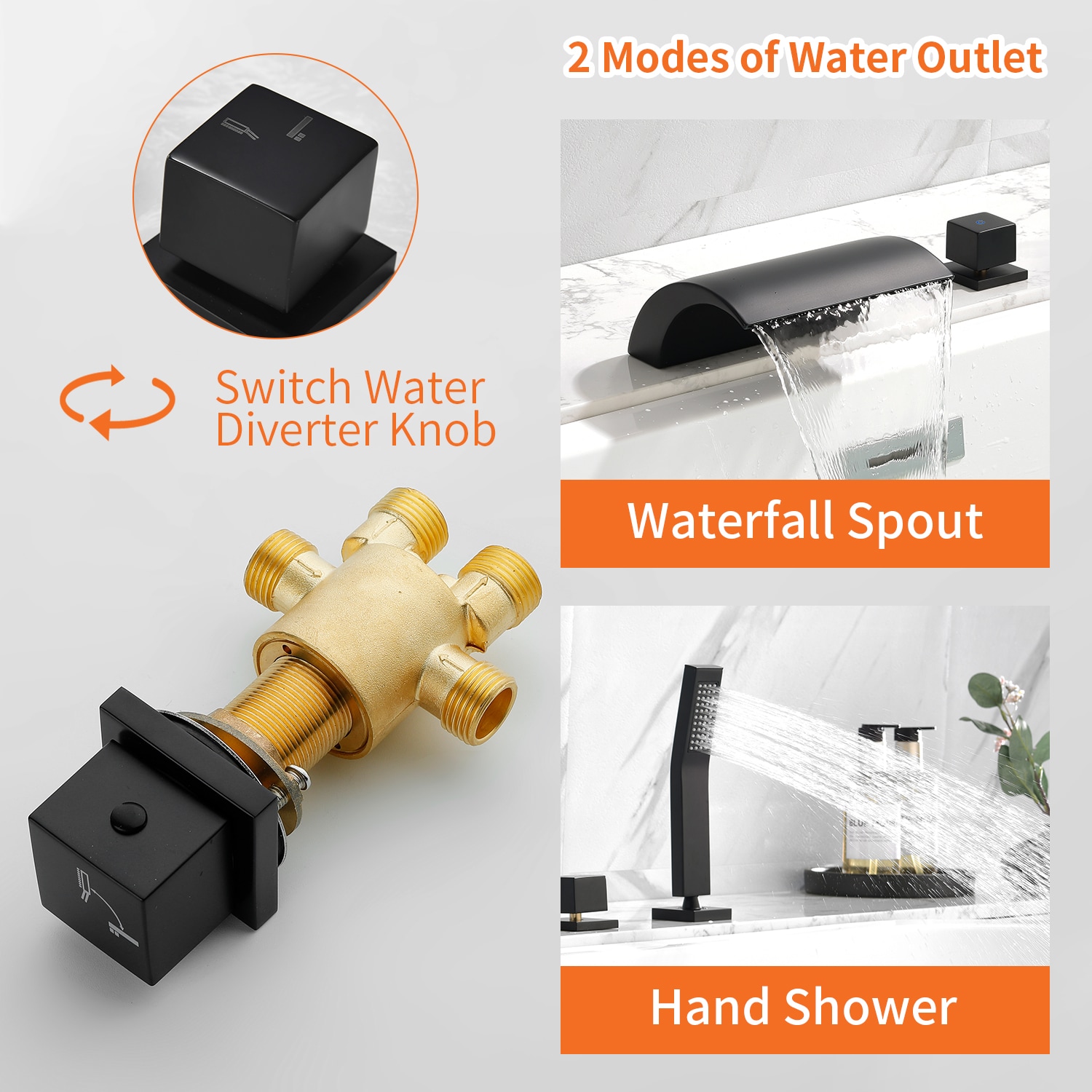 WELLFOR WN0721 Roman-Tub-Faucets - View #7