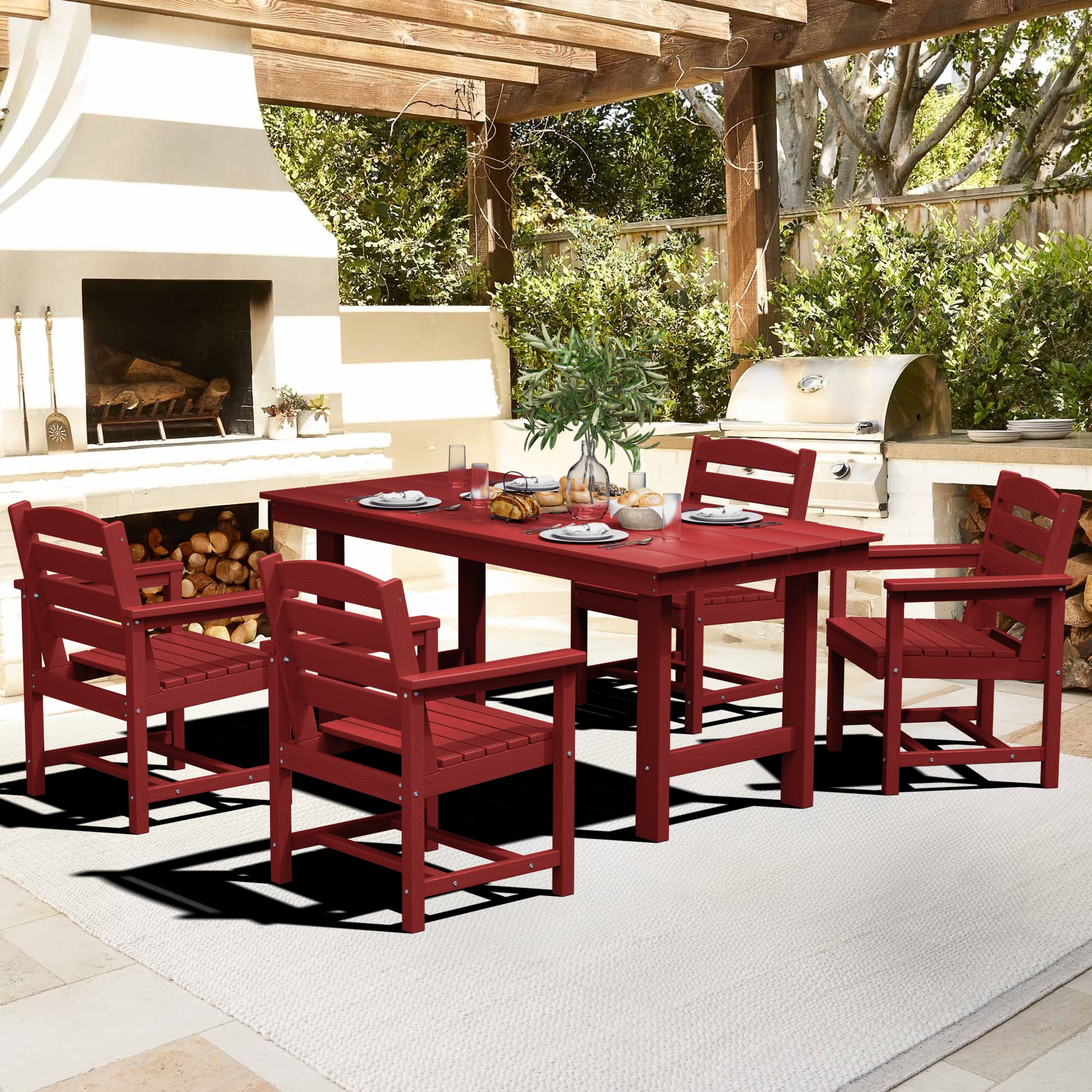JEAREY PESFJJK-02-NG Patio-Dining-Sets - View #2