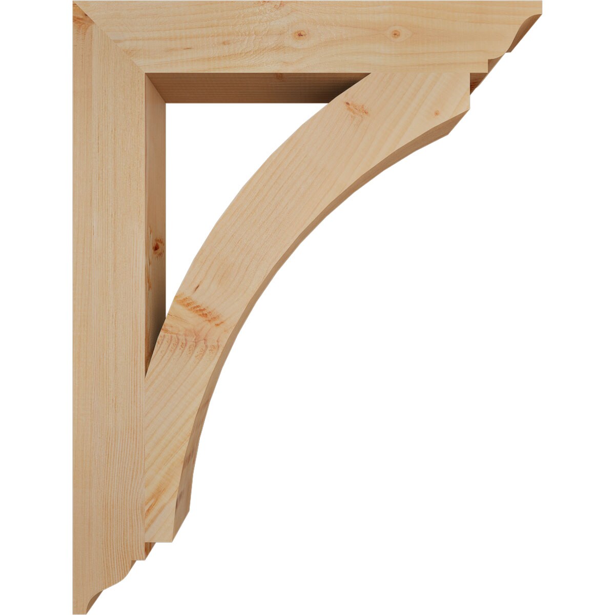 Ekena Millwork BKT04X26X34THR01SDF Exterior-Brackets-Braces - View #3