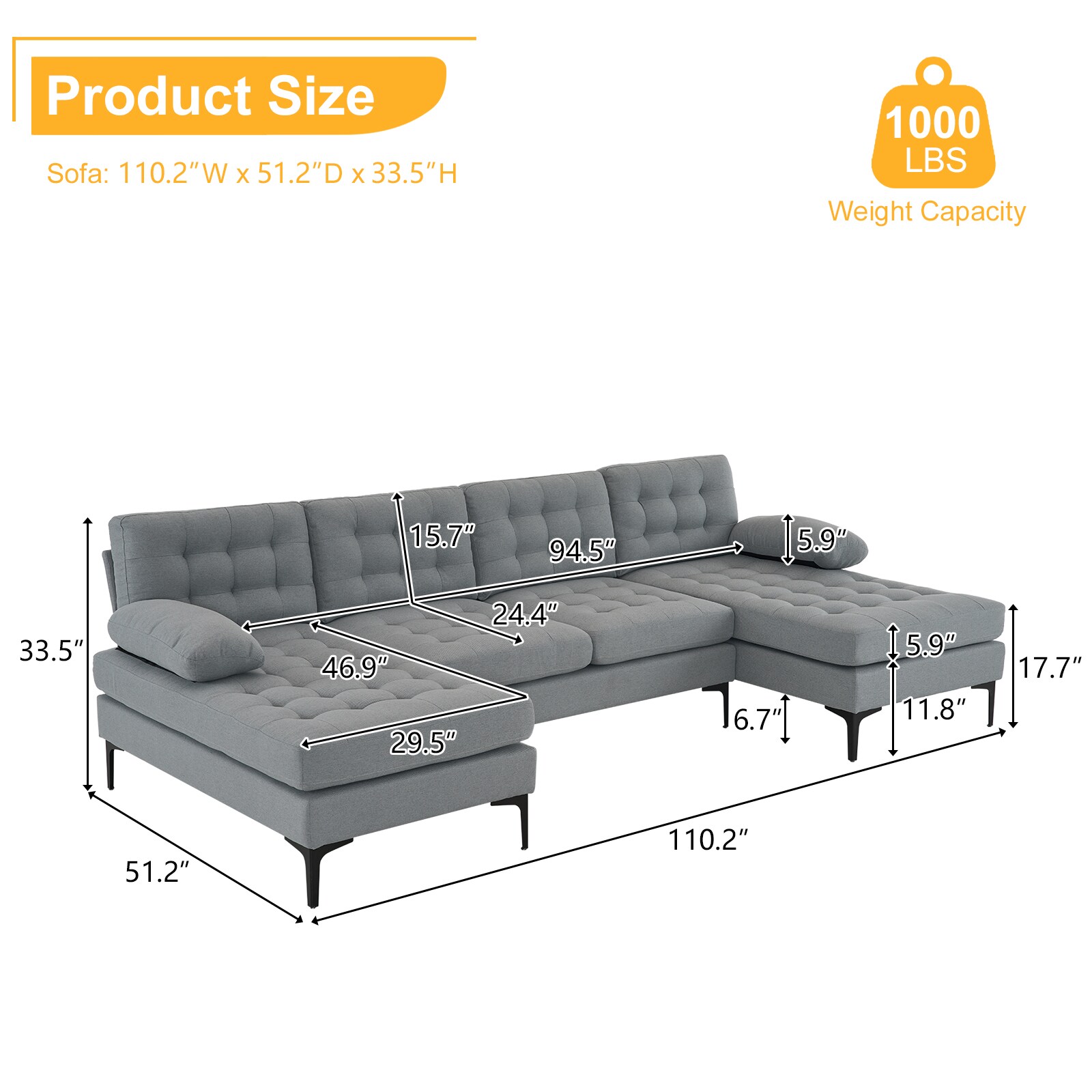 Outopee L1G52002226-28 Sofas-Loveseats - View #6