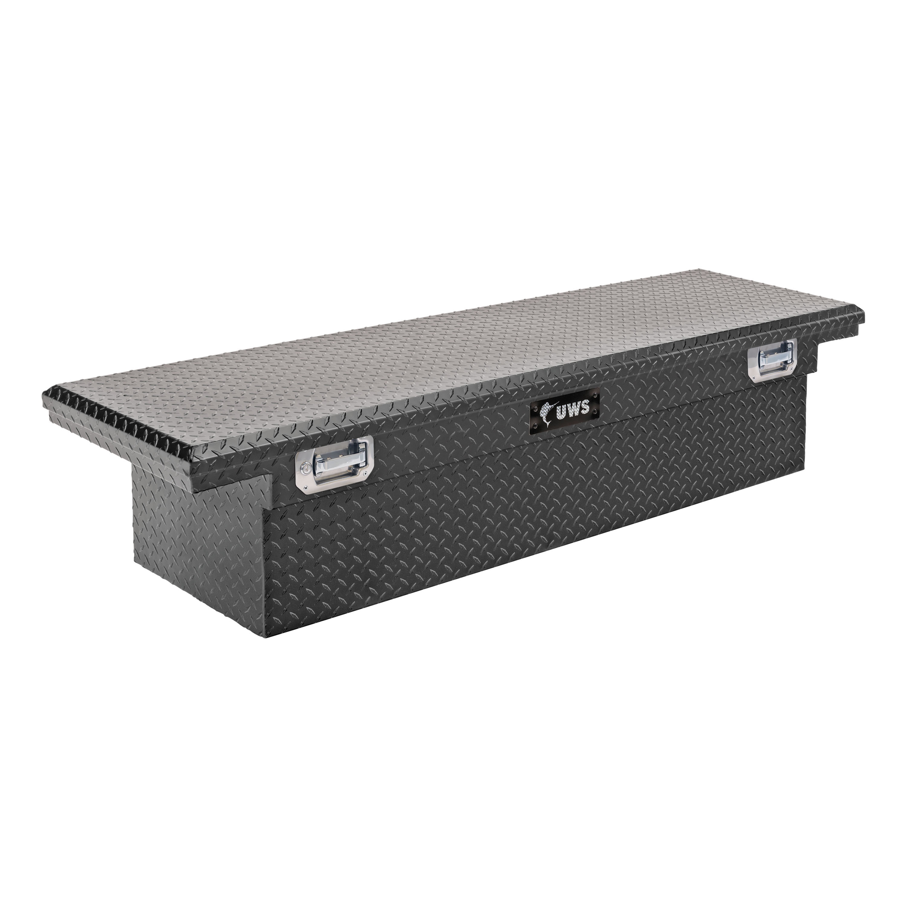 UWS 72.875-in x 20-in x 14.75-in Matte Black Aluminum Crossover Truck Tool Box EC10633 Sansujyuku sansujyuku.com