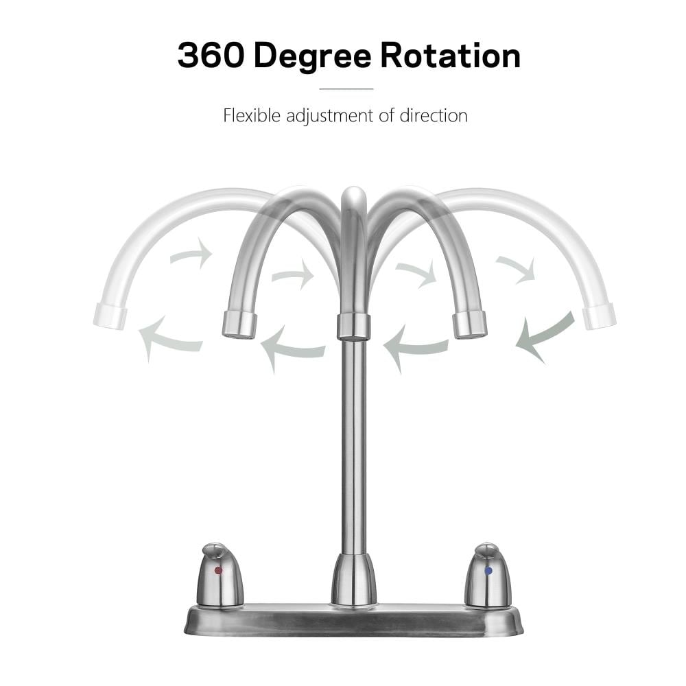 Parrot Uncle H-SLC2007-SS-EG Kitchen-Faucets - View #6