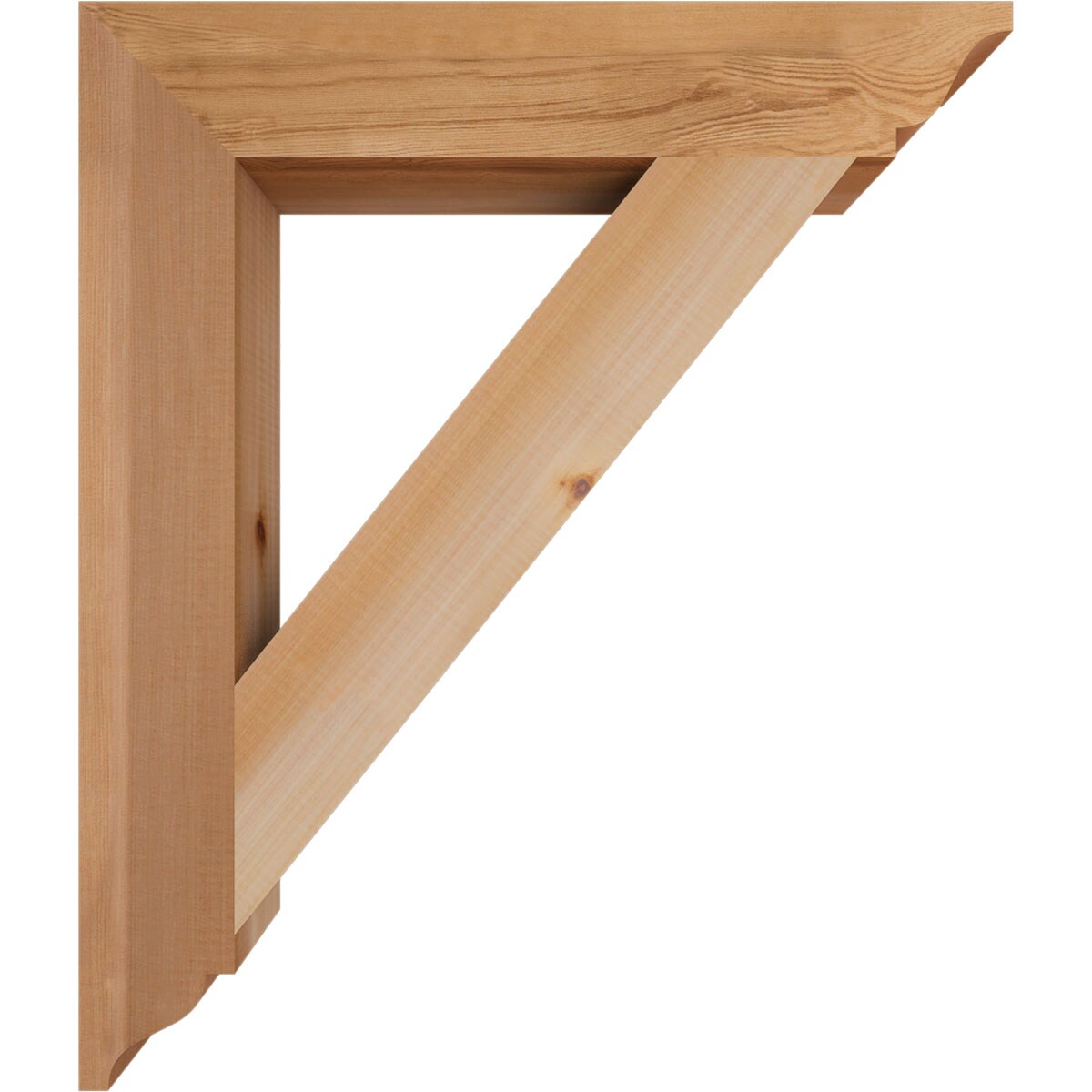 Ekena Millwork BKT04X24X28TRA01SWR Exterior-Brackets-Braces - View #3