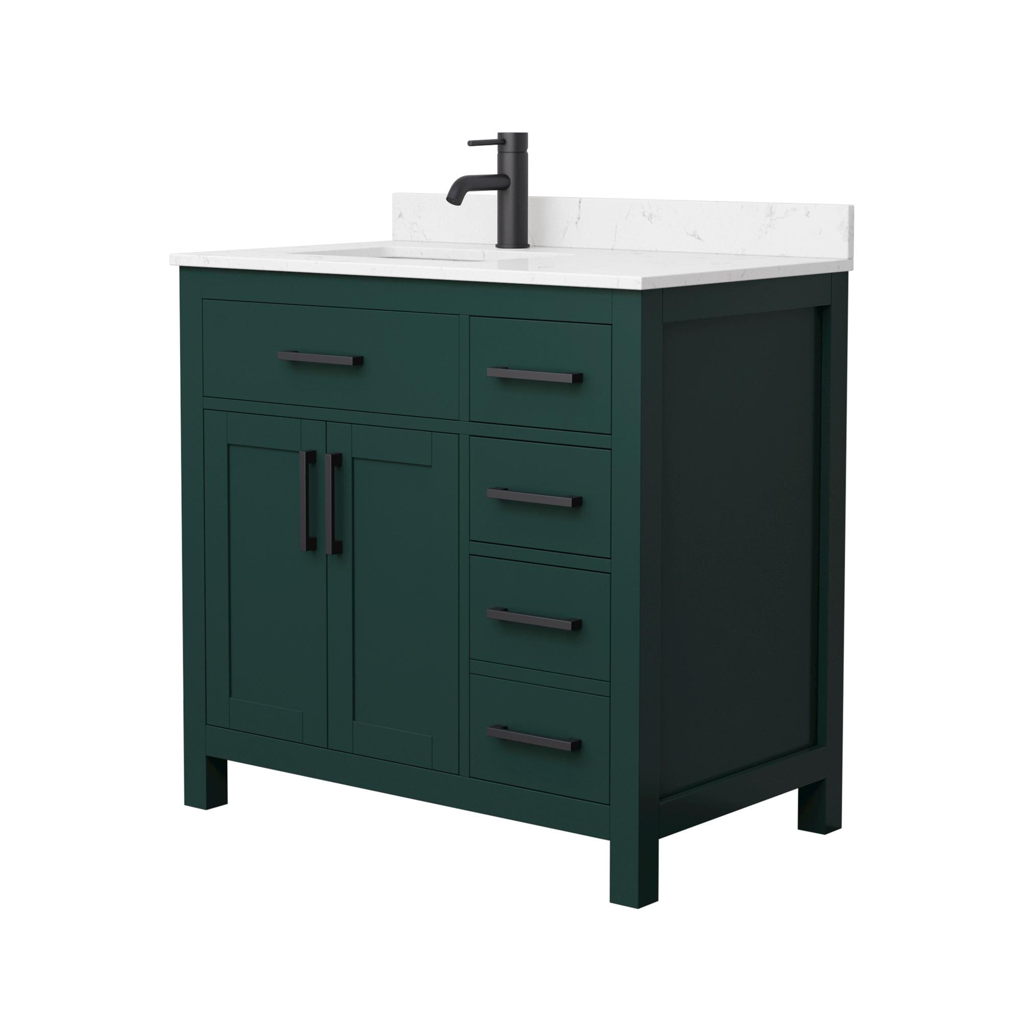 Wyndham Collection WCG242436SGKCCUNSMXX Bath-Vanity-Combo - View #2