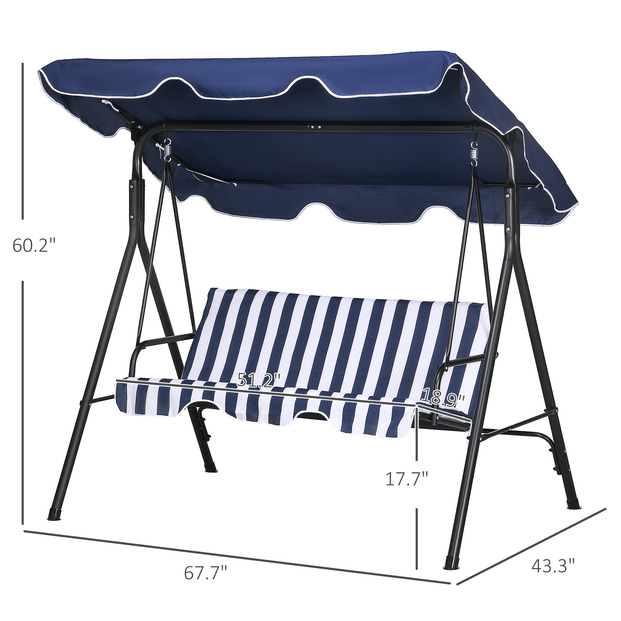 AAZJ JDG-718AAJ Playset-Swings - View #9
