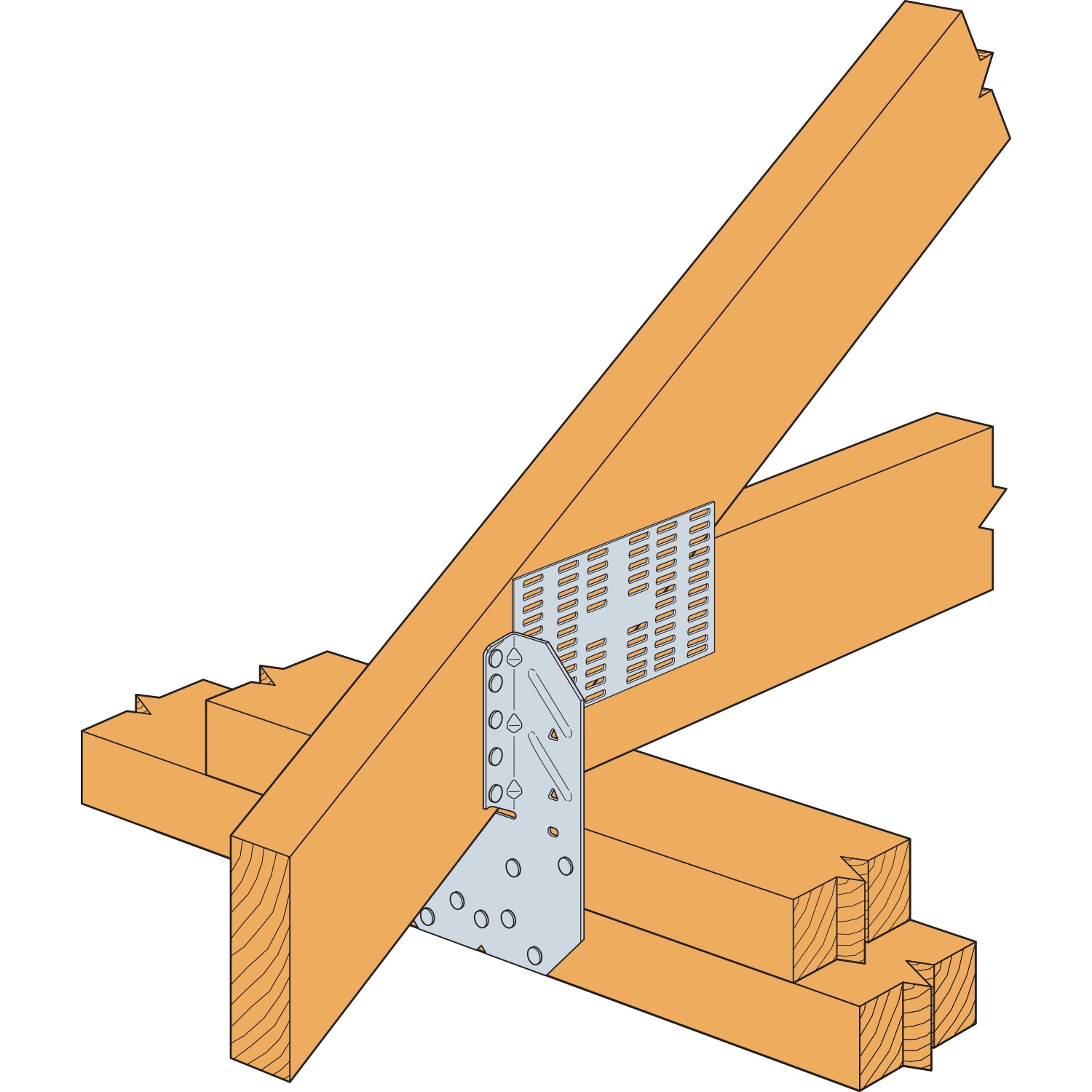 Buy Simpson Strong-Tie Rafter Hanger 1-9/16 W X 6-15/16 H X 1-15