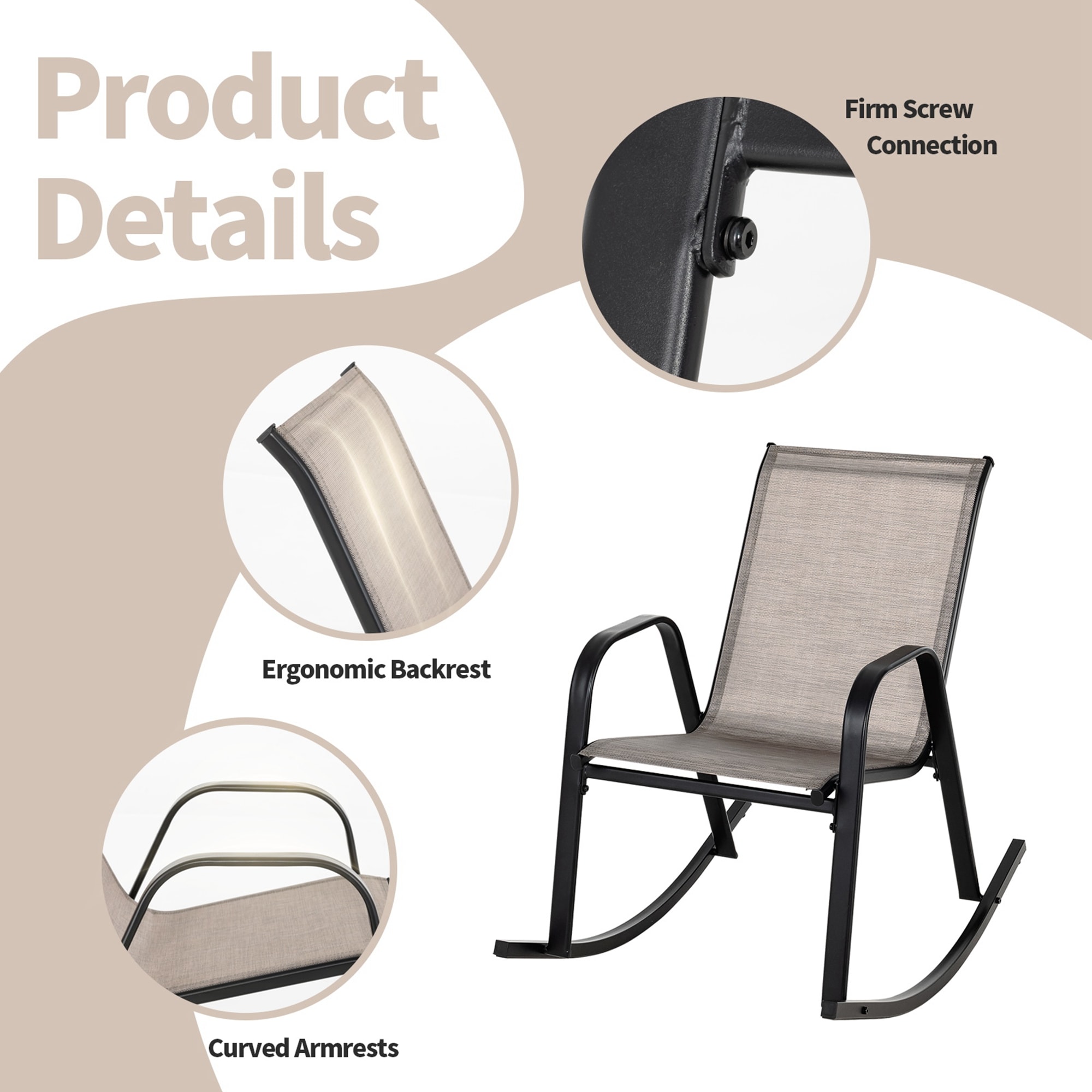 Costway NP11080CF-2 Patio-Chairs - View #7