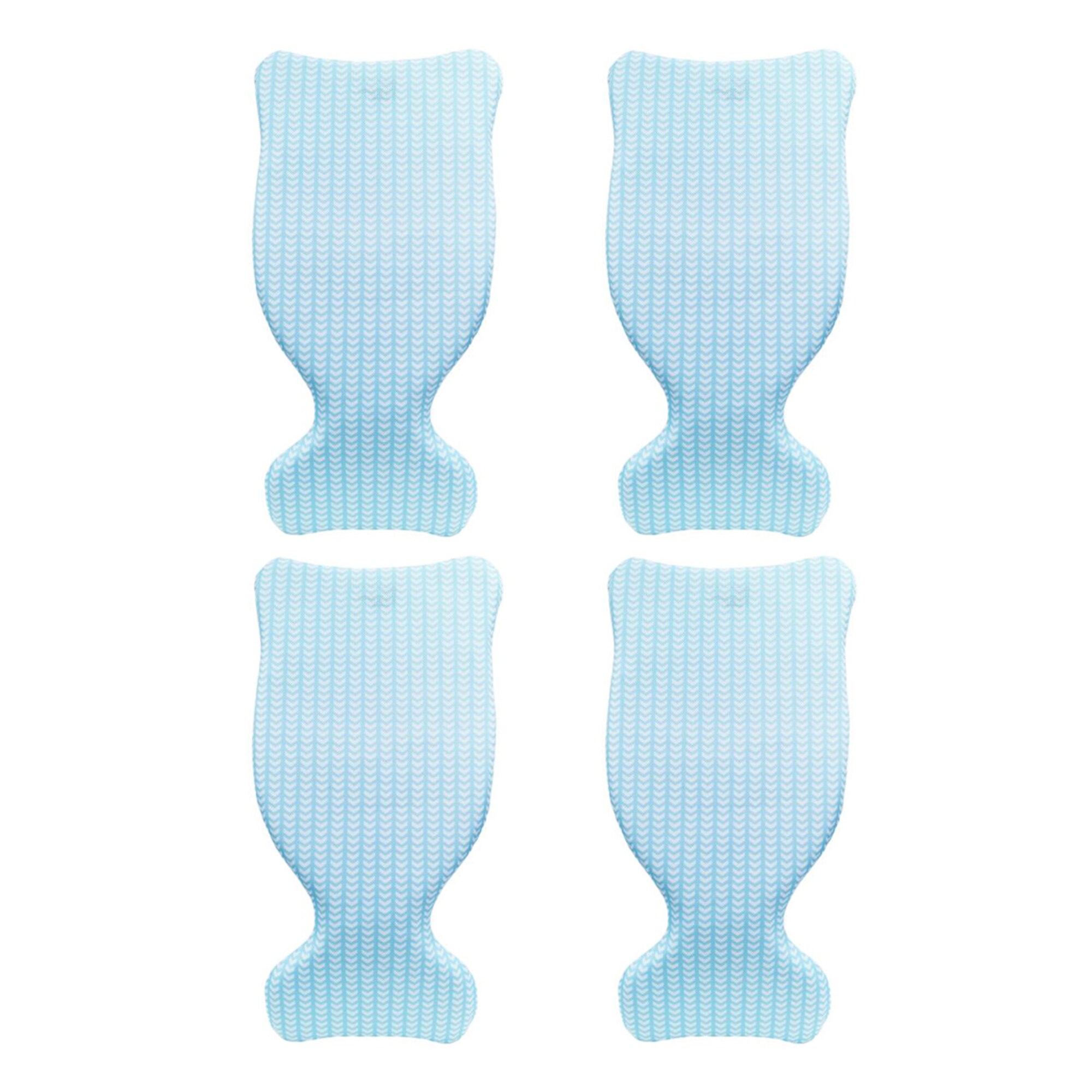 Magic Time International 233011 15-Inches x Blue Inflatable lounger 4 -Pack