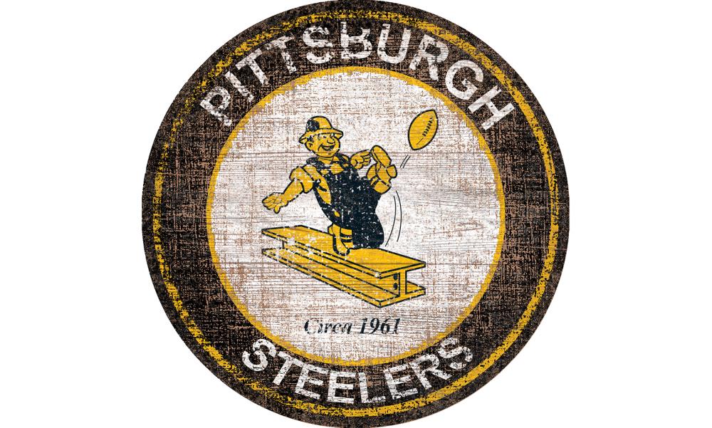 Pittsburgh Steelers Wood Sign 3D Wall Art Steelers Sports 