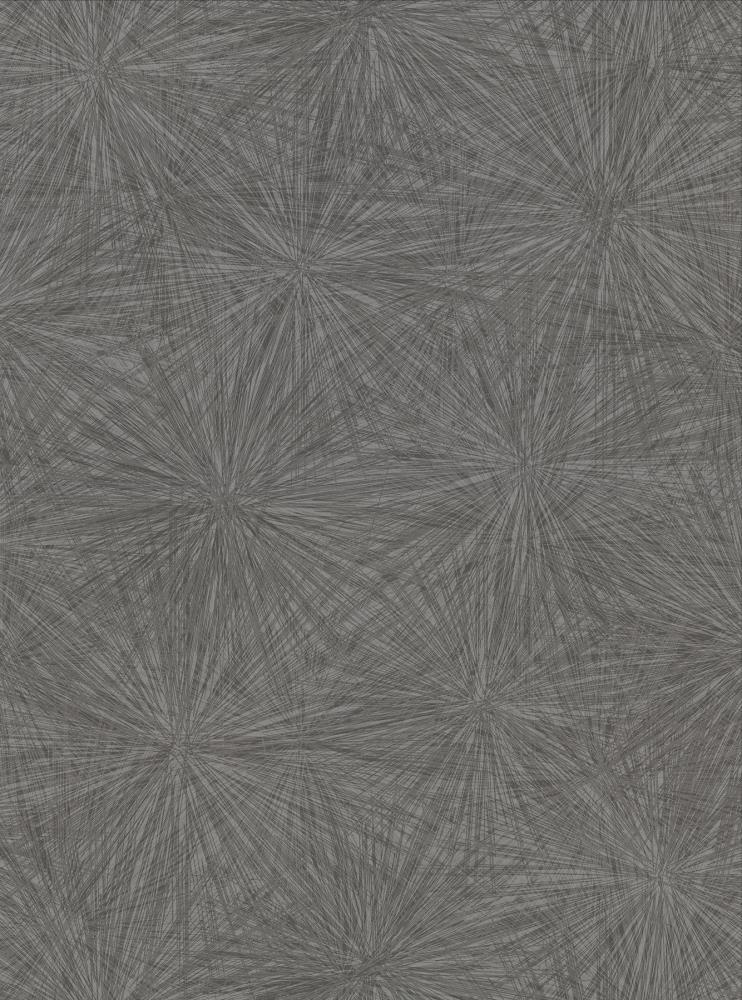 Warner Textures 2945-1119 60.8-Sq. Feet Black Vinyl Textured Abstract 3D Unpasted Wallpaper