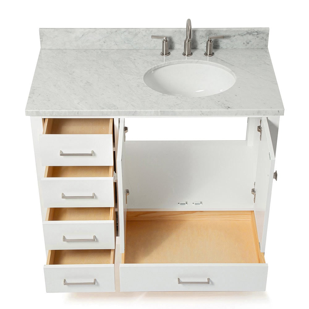 ARIEL A043SRCW2OVOWHT Bath-Vanity-Combo - View #6