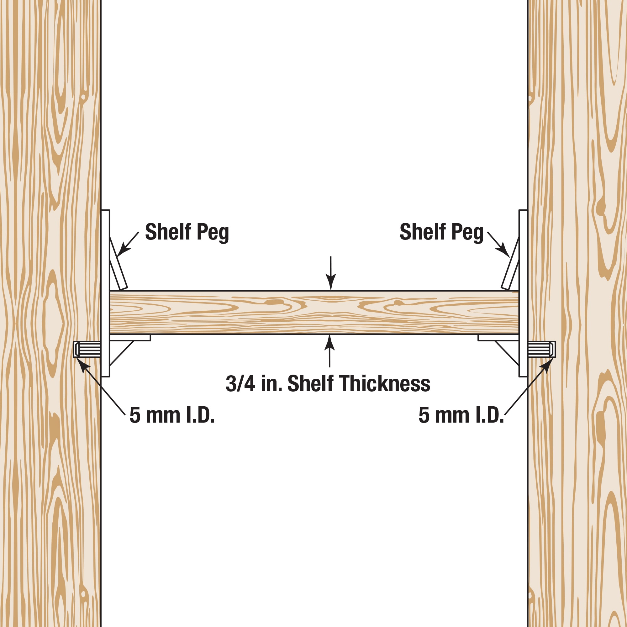 Prime-Line U 11301 Shelving-Hardware - View #6