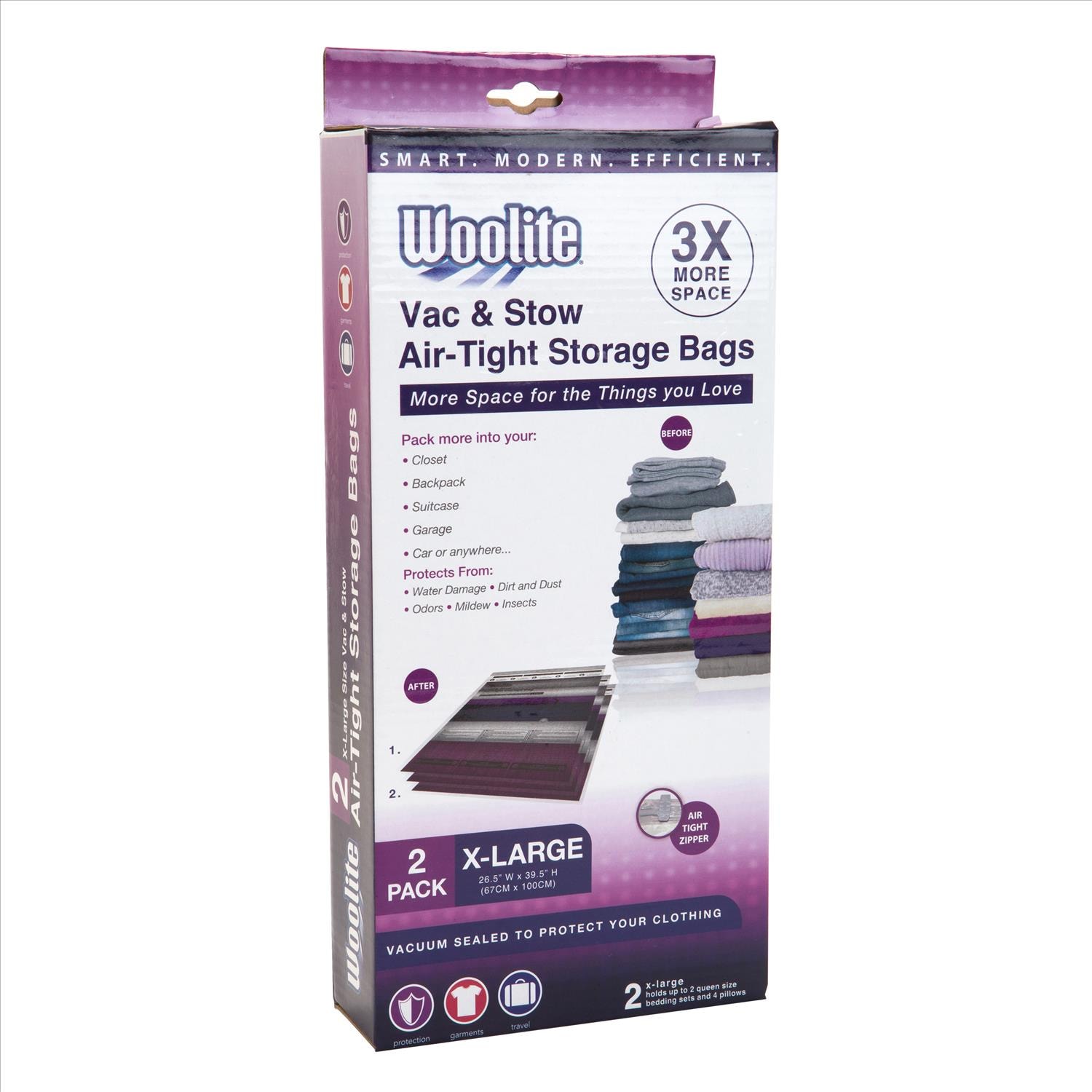 Vacuum Storage Bag Set with Cordless Electric Air Pump, 12 Pack-(3X Jumbo,  3X La