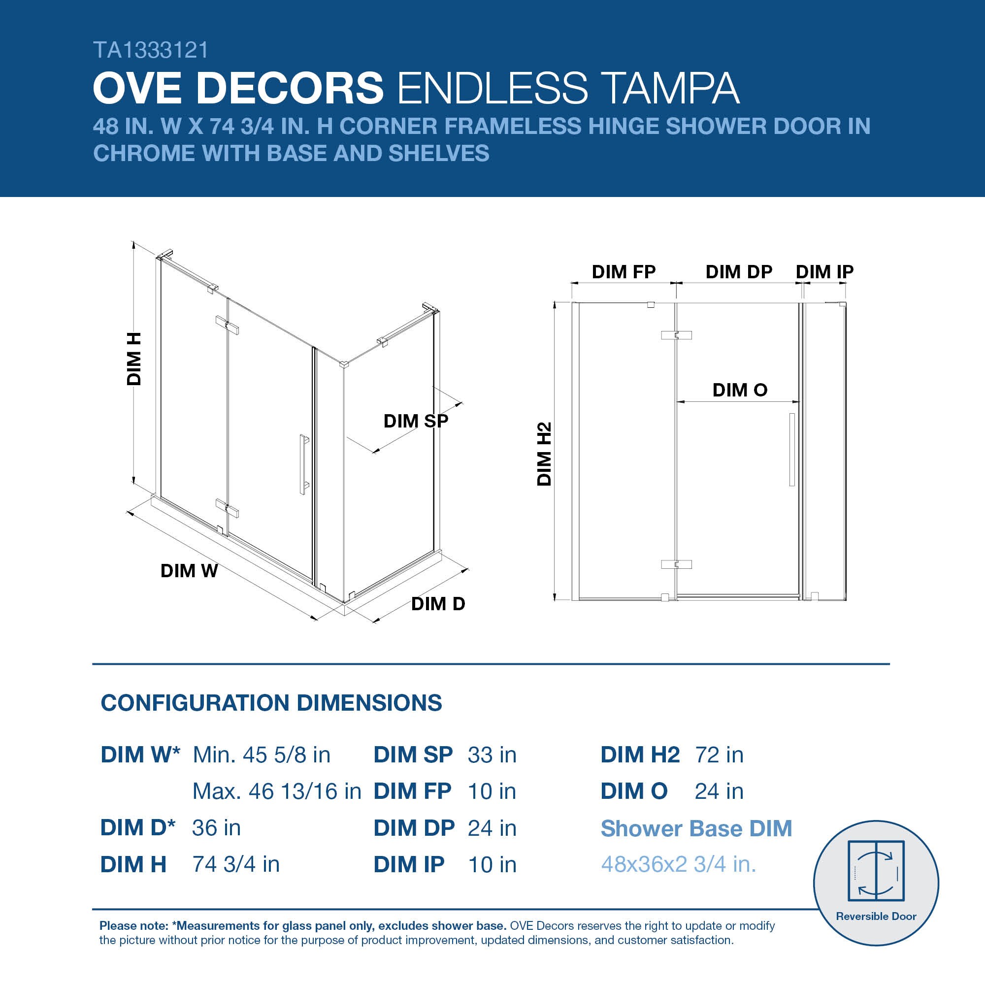 OVE Decors 828796066594 Alcove-Shower-Kit - View #2