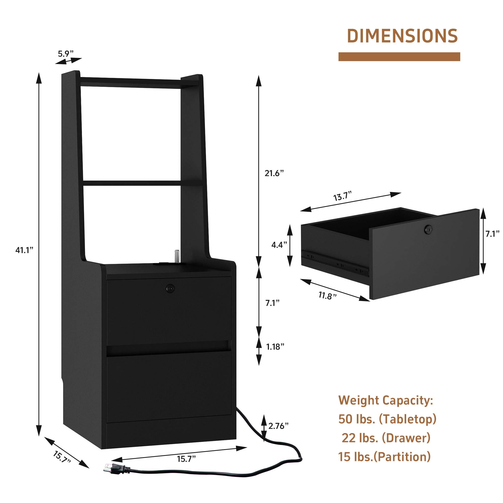 Sunrinx MG12-IF-42 nightstands - View #8