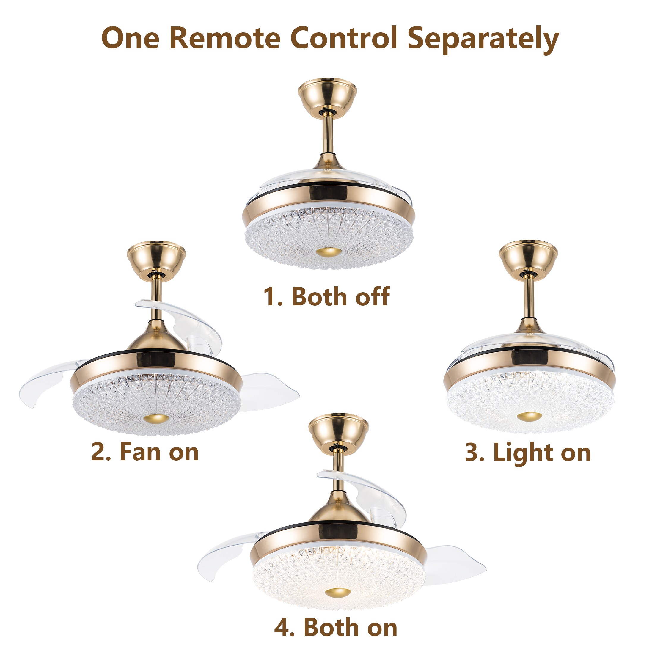 Bella Depot BD3657-G Ceiling-Fans - View #9