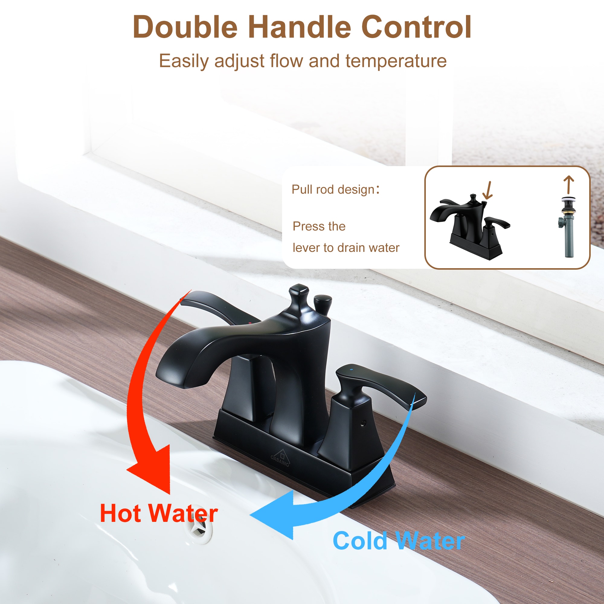 Mondawe MO-DT2088CH Lavatory-Faucets - View #6