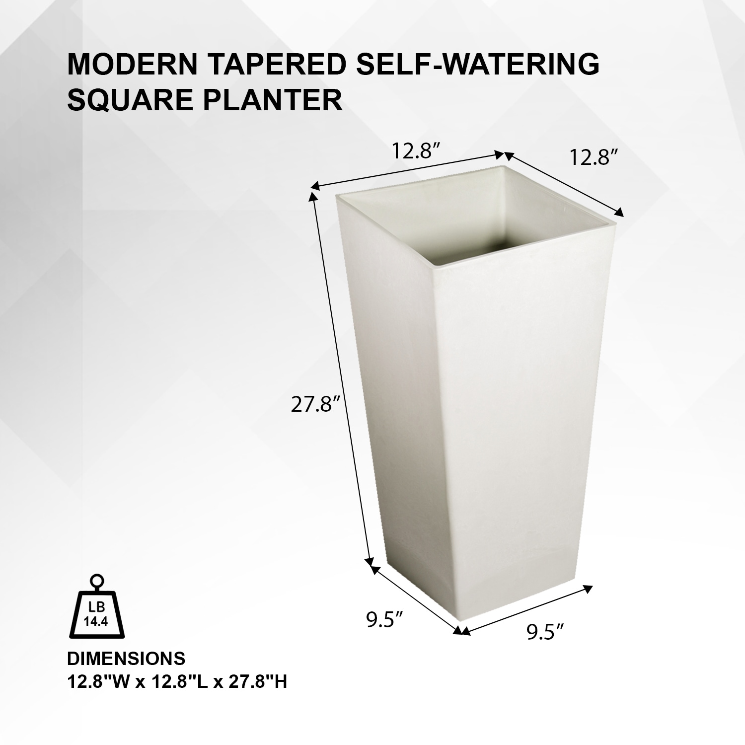 XBrand LWXN26WT2S Planter-Window-Box - View #7