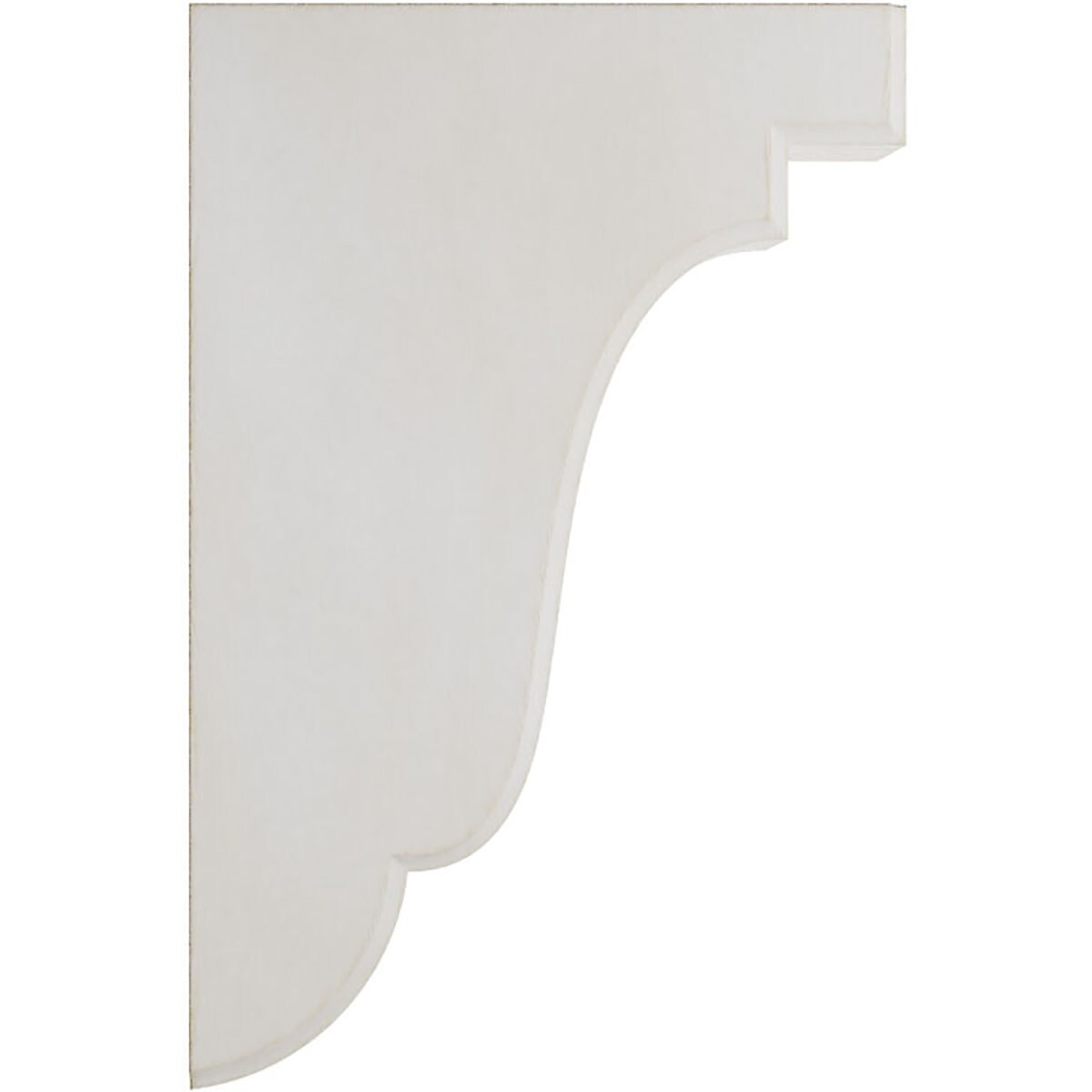 Ekena Millwork BKTWD02X05X08BEWH Exterior-Brackets-Braces - View #3
