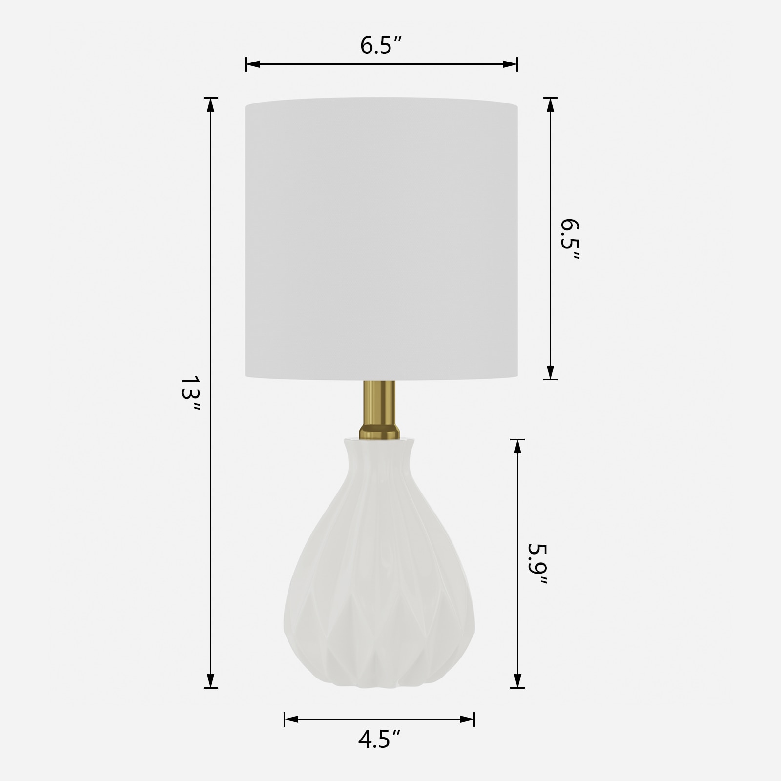 Maxax T158-WH Table-Lamps - View #7