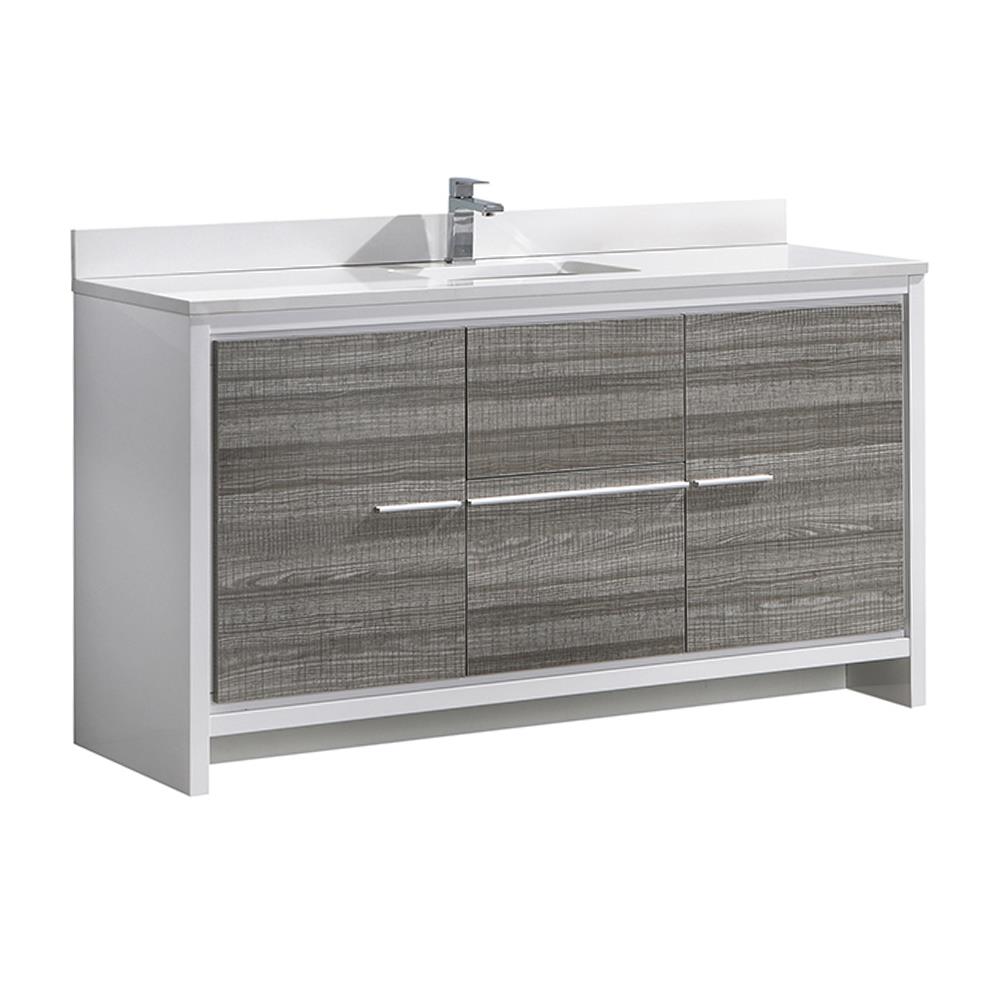 Fresca FCB8119HA-S-CWH-U Bath-Vanity-Combo - View #2