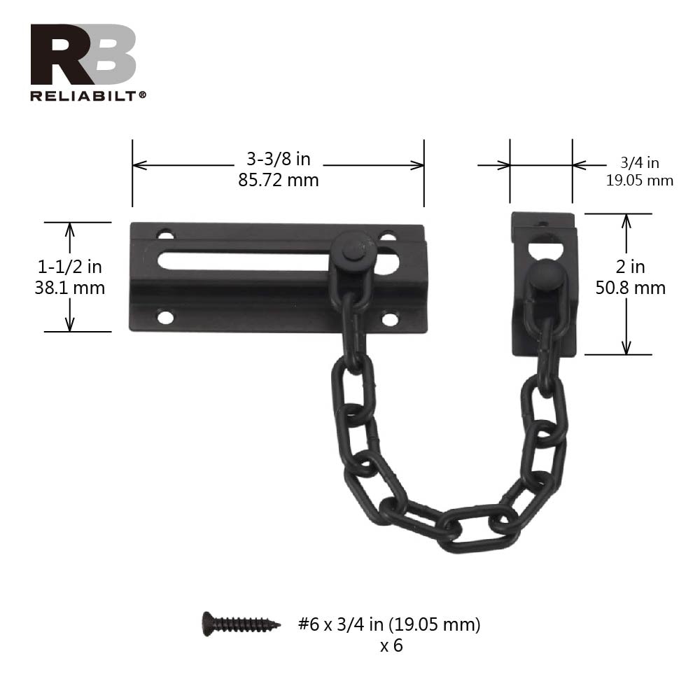 RELIABILT 21311ORBLG Entry-Door-Chain-Guards - View #4