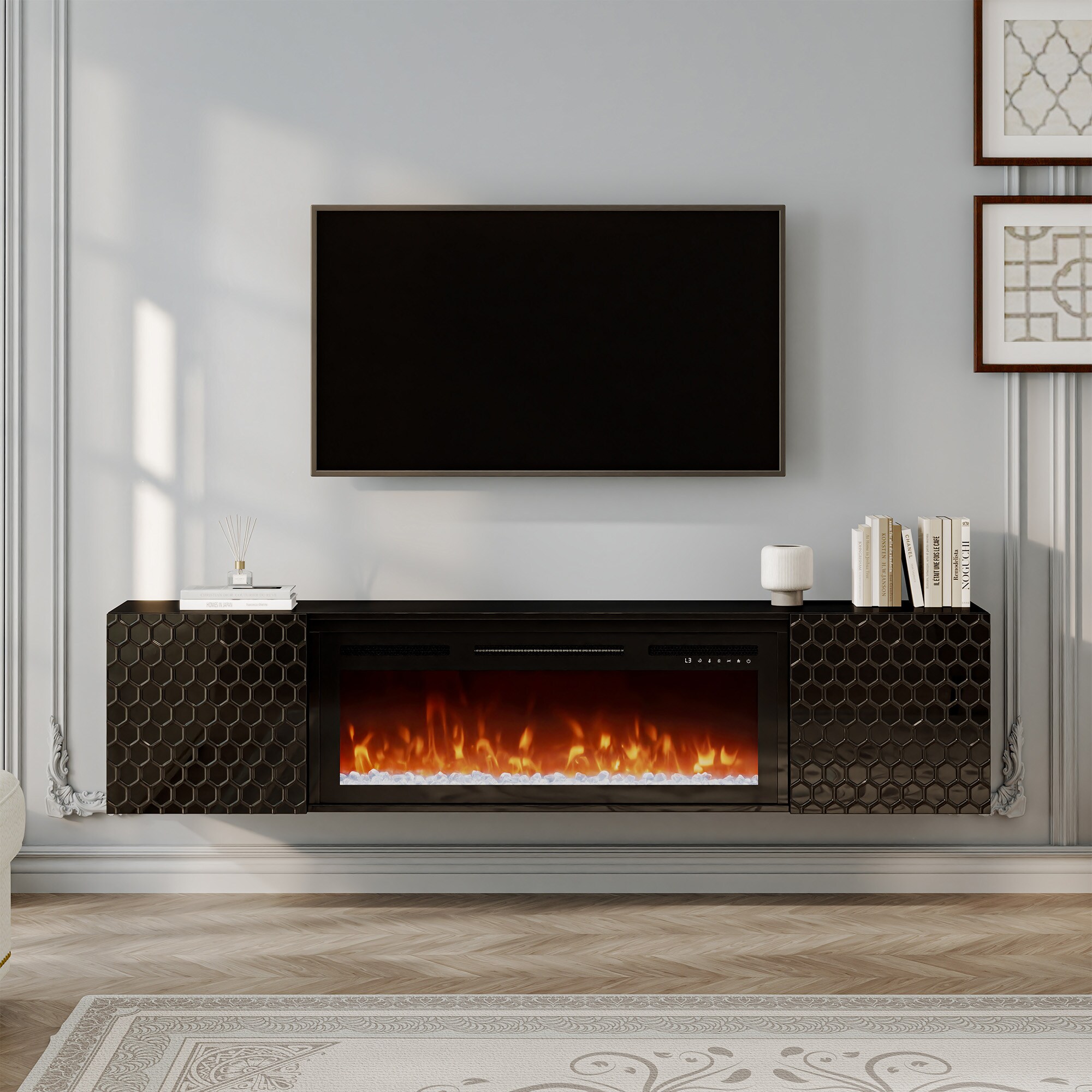 Clihome CL-WMTVS017-EXP-F018 Electric-Fireplaces - View #11