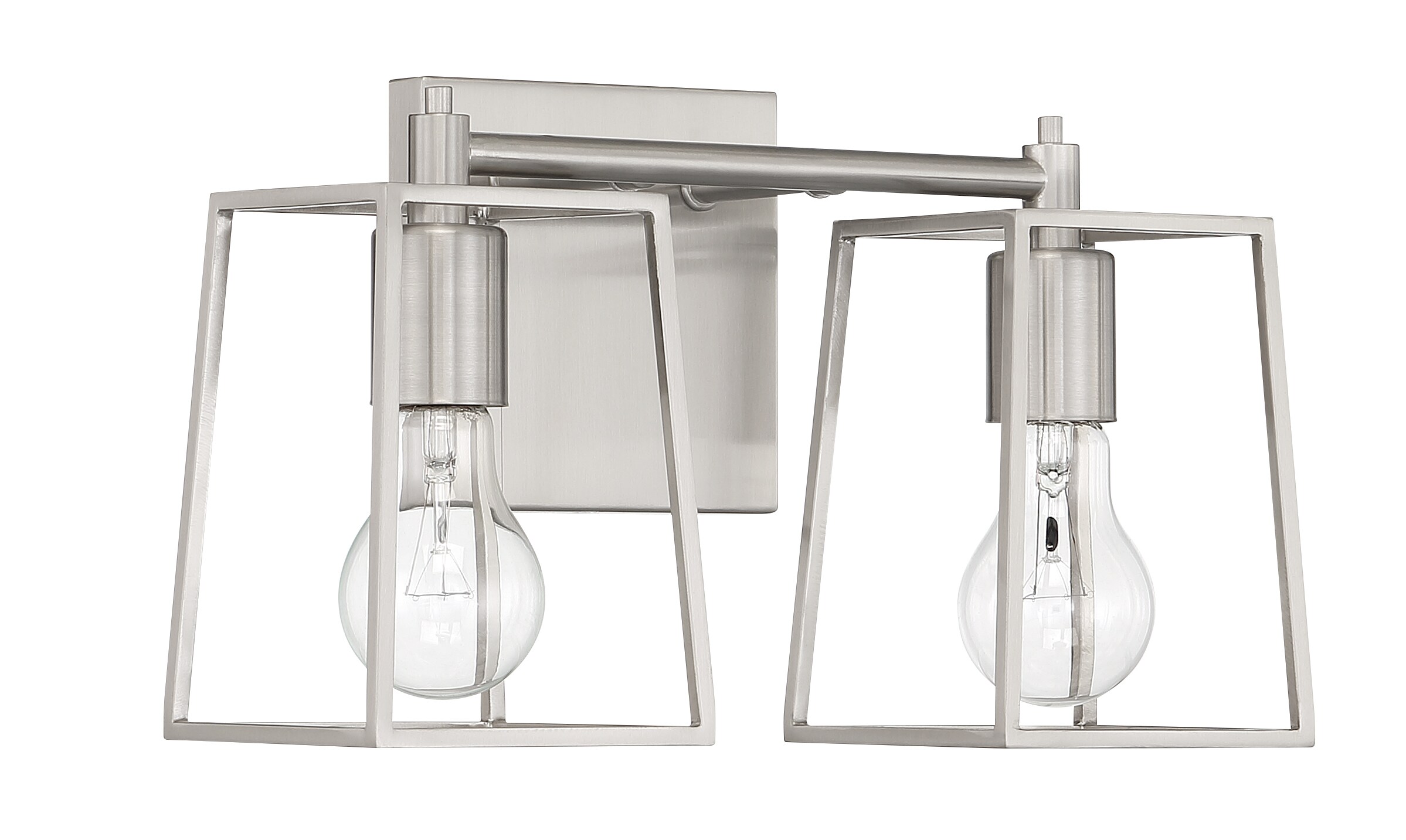 Craftmade 12113BNK2 Dunn 13.25-in 2 -Light Brushed Nickel Transitional Vanity light