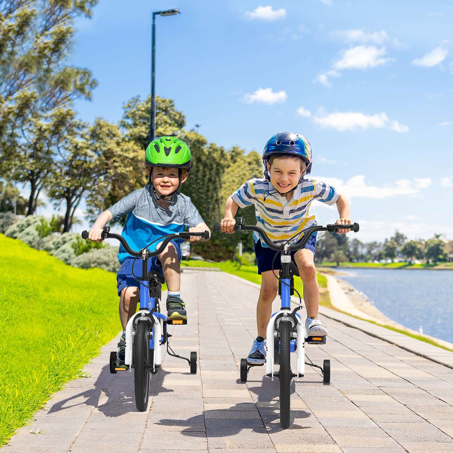 Costway Prorider 14 inches Kids Bike with Removable Training