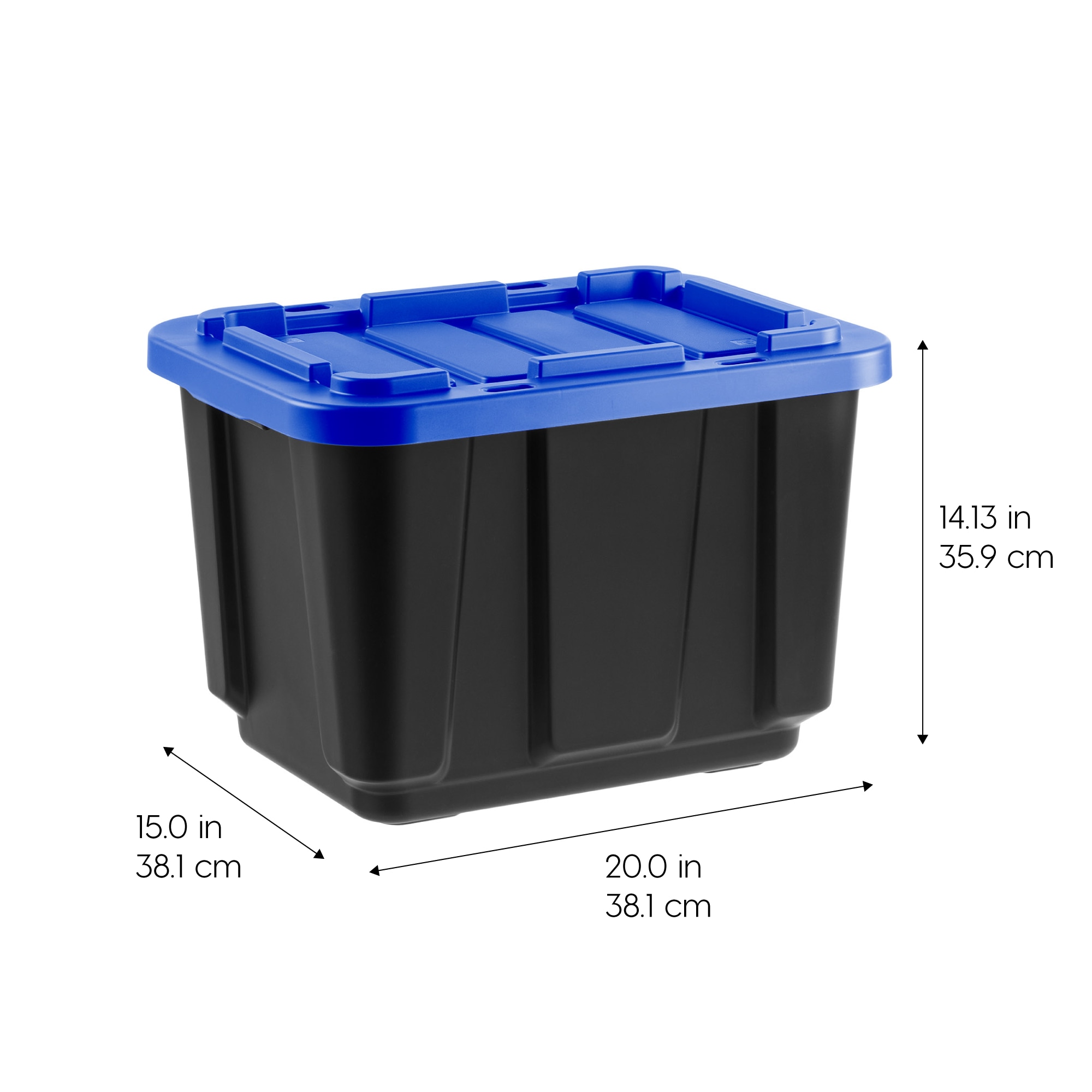 IRIS 500410 Plastic-Storage-Totes - View #3